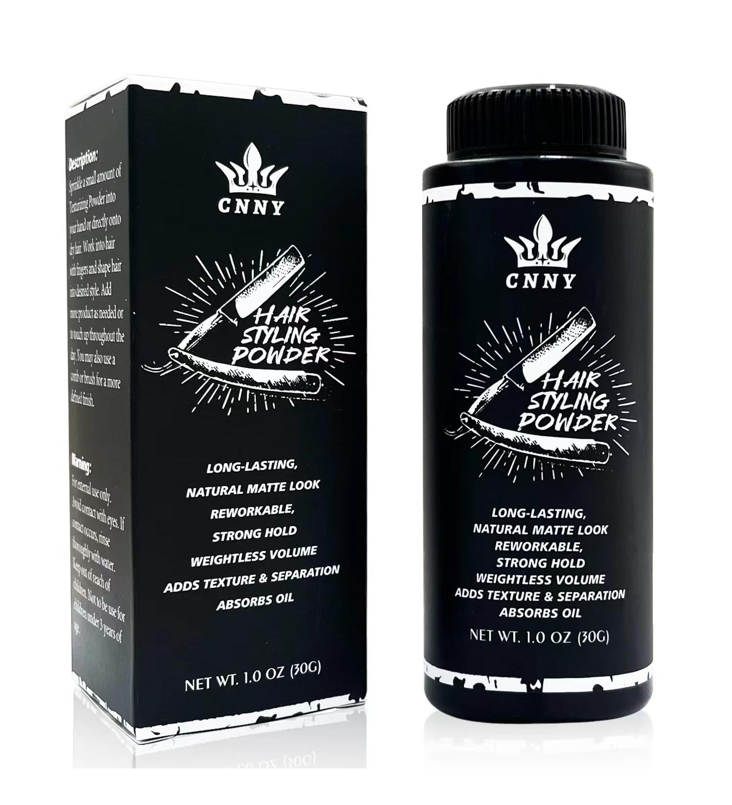CNNY Hair Styling Powder for Men - 1oz Volumizing & Texturizing Powder for Natural Look | International Shipping Available - Buy Online on GoSupps.com