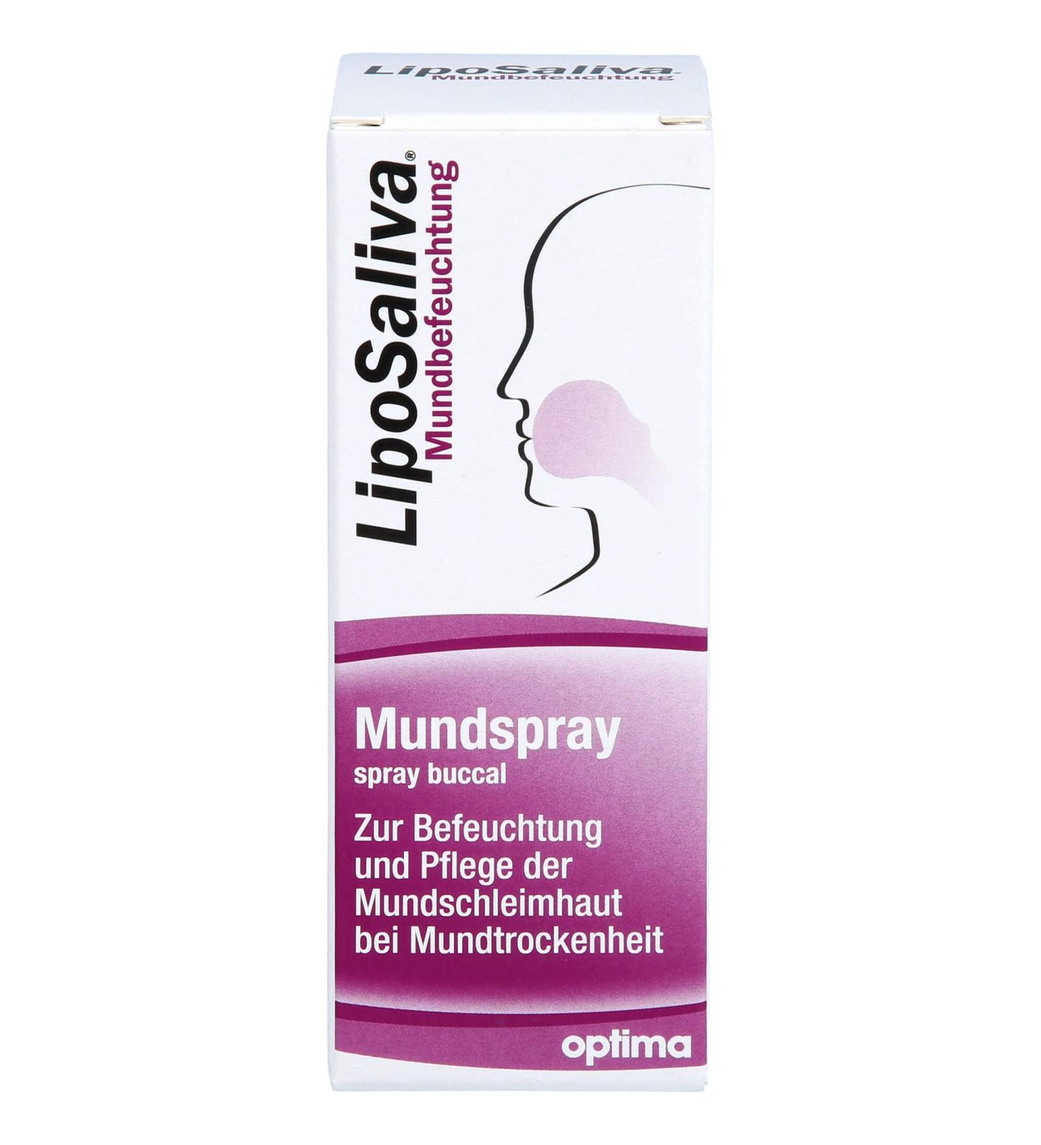 LipoSaliva Mouth Moisturizer Spray - 50ml | Hydrate & Care for Dry Mouth - International Shipping - Buy Online on GoSupps.com