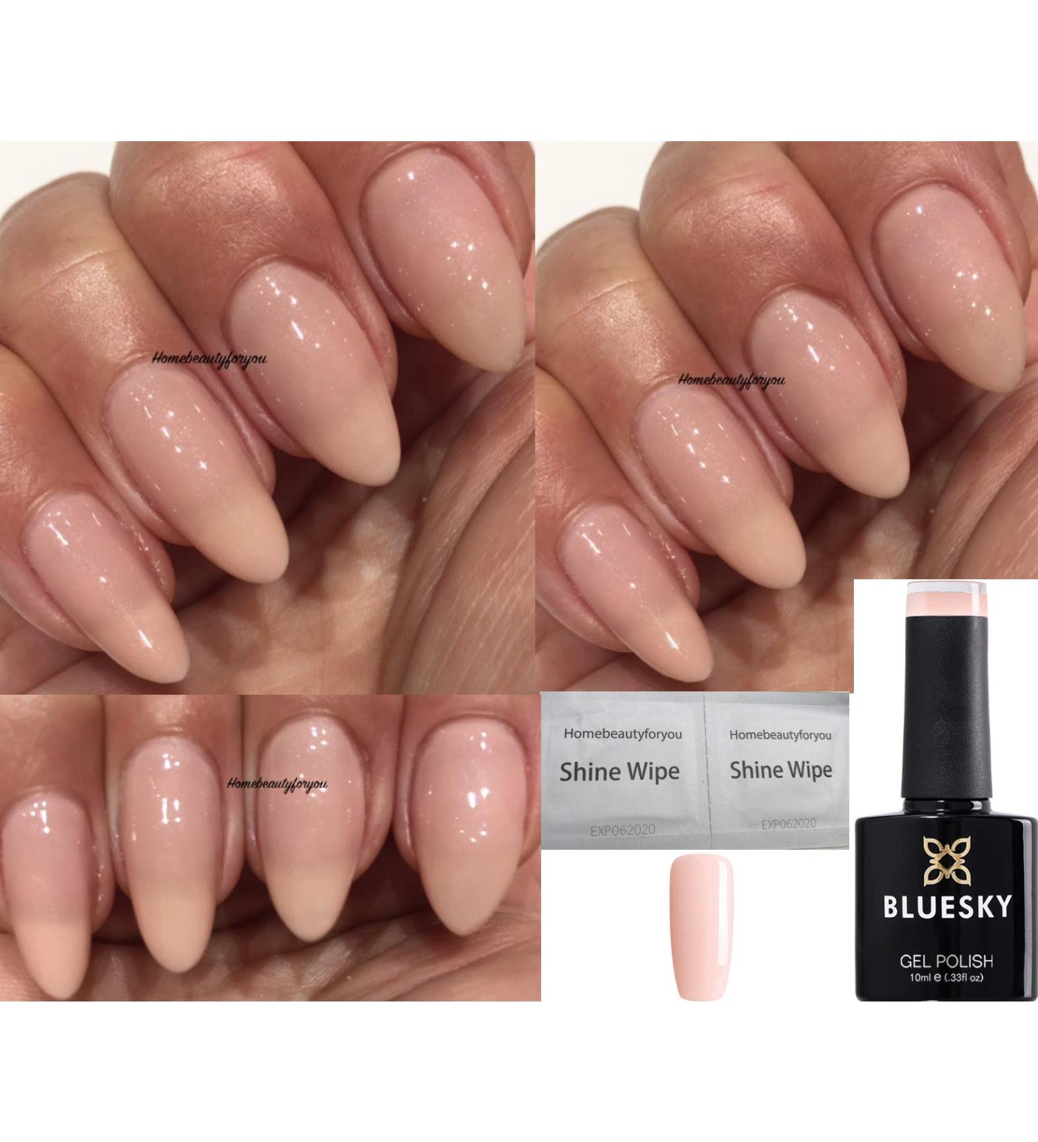 Bluesky Gel Polish 80564 - 10ml Pale Pink Pastel Nail Polish - UV/LED Hardening - Buy Online - Buy Online on GoSupps.com