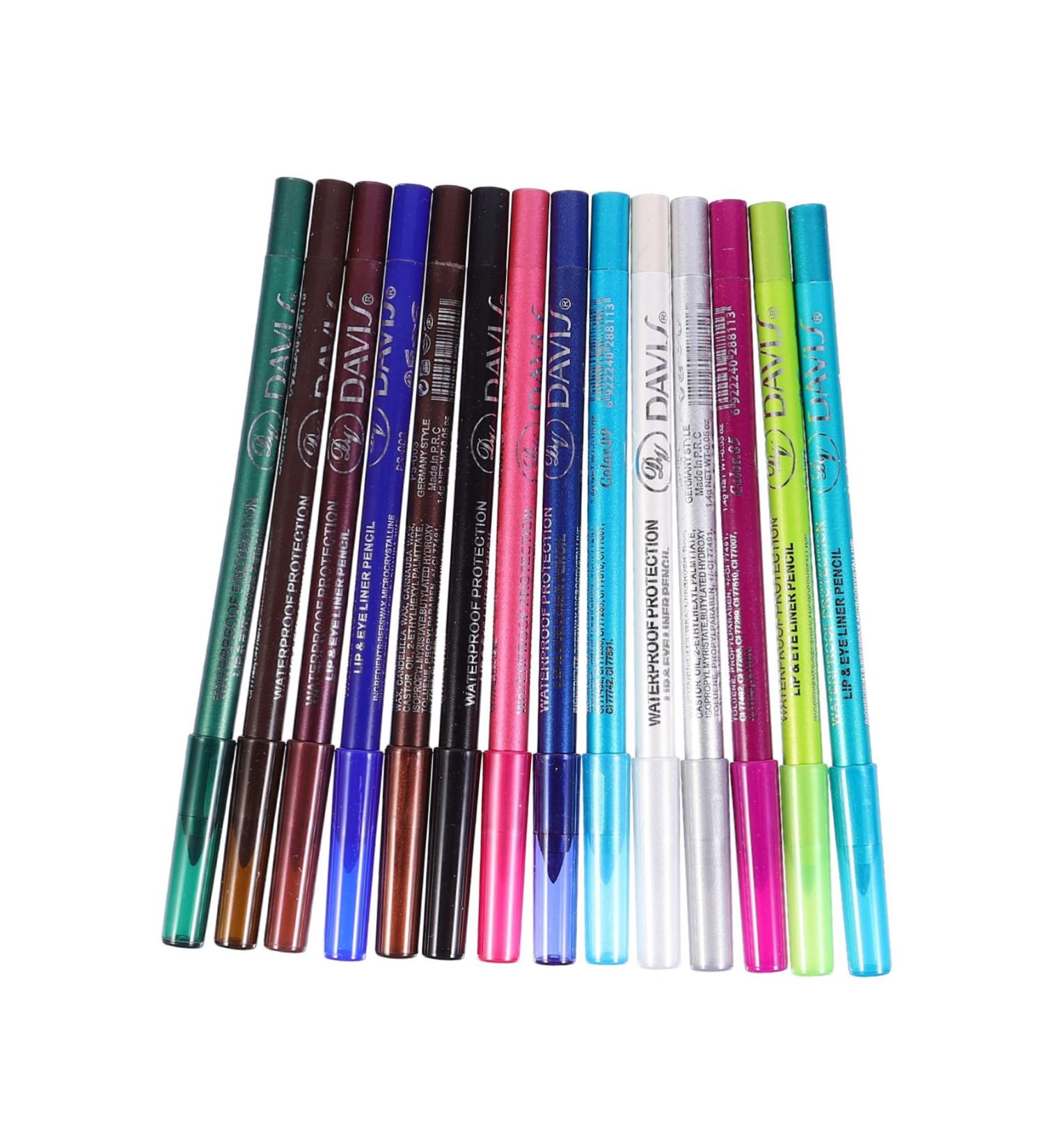Outanaya 14pcs Eyeshadow Pencil Set Makeup Eye Liner Pencil Makeup Pencil Eye Lining Drawing Pencil Eyeliner Pencil Eye Makeup Accessory Cosmetics Pencil Eye Lining Tool Eye Lining Pencil - Buy Online on GoSupps.com