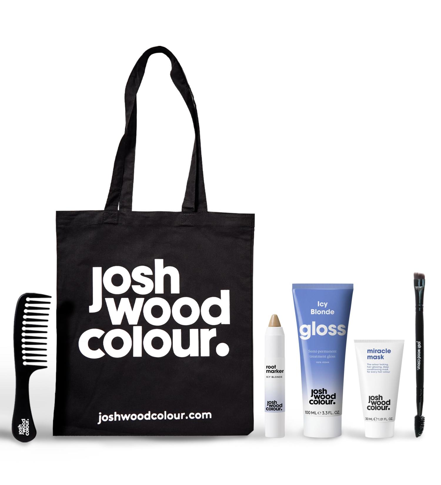 Gift Bag for Shine and Care of Icy Blonde Hair - Buy Online on GoSupps.com