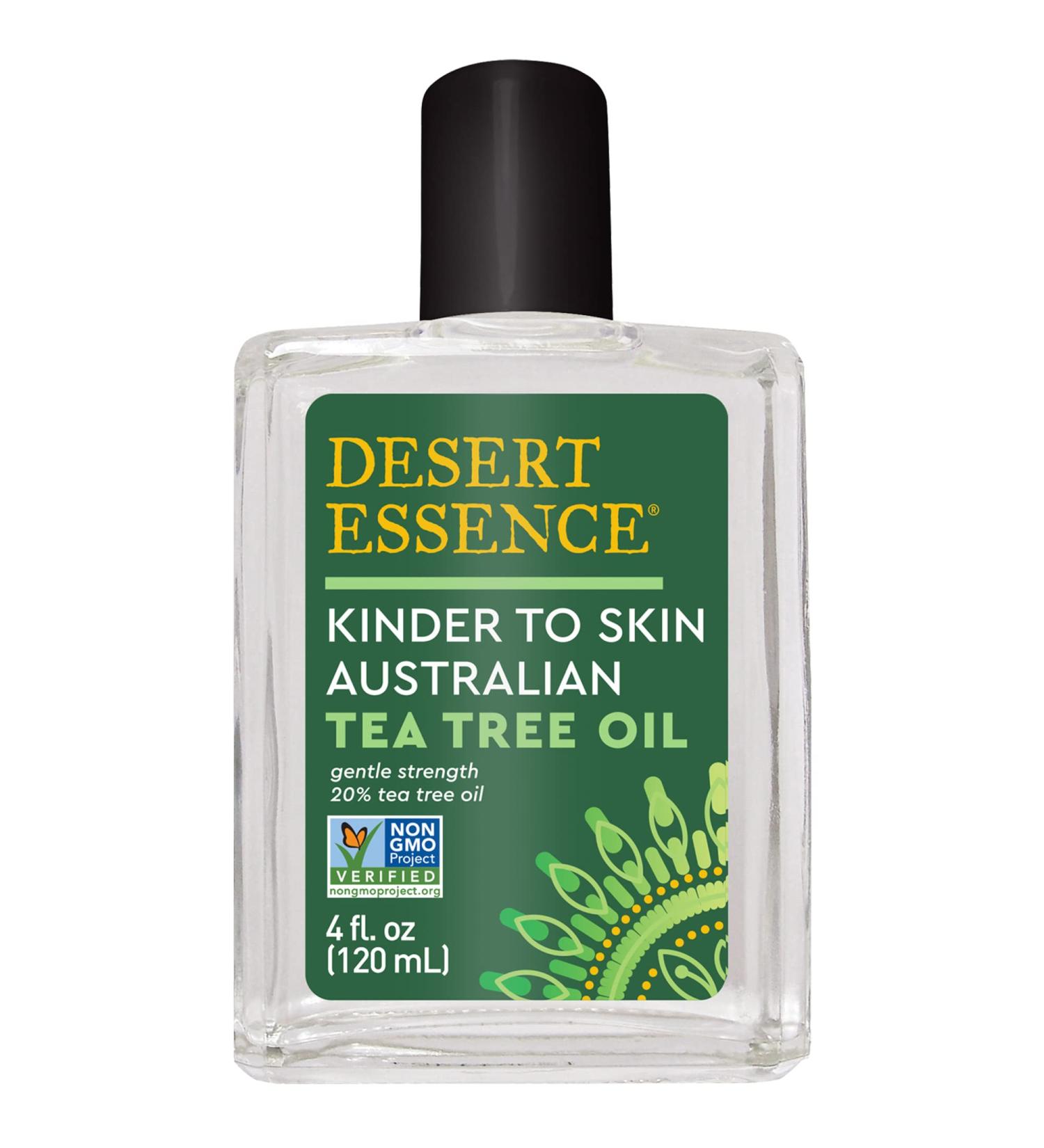 Desert Essence Kinder to Skin Australian Tea Tree Oil - Soothing Gentle Cleanser for Redness & Irritation - Vegan Gluten-Free & Cruelty-Free - 4oz - Buy Online on GoSupps.com