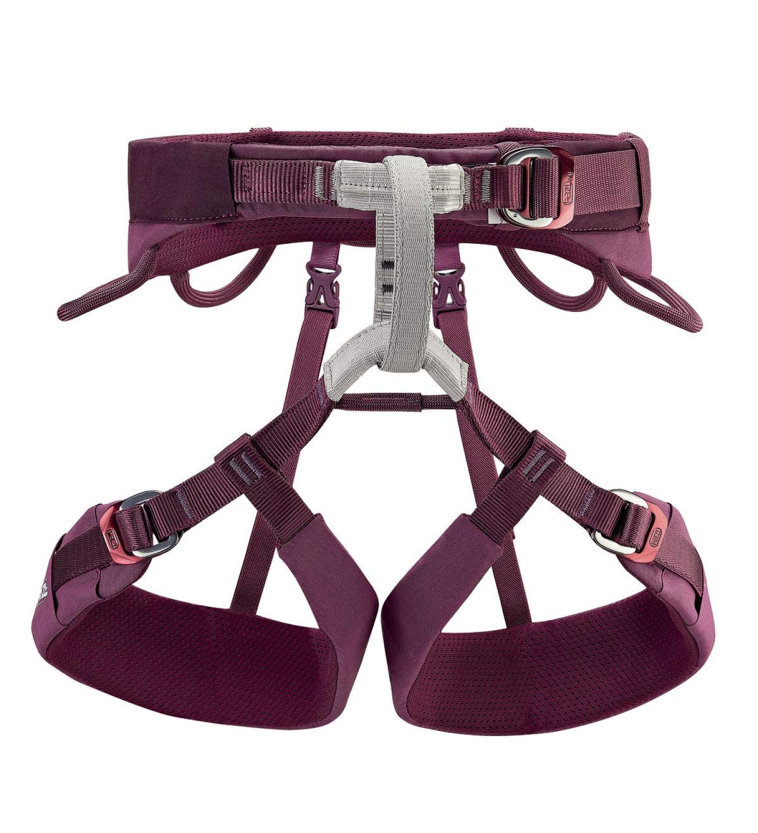 PETZL Women's Luna Climbing Harness - XS Purple | Lightweight & Comfortable for Outdoor Climbing - Buy Online on GoSupps.com