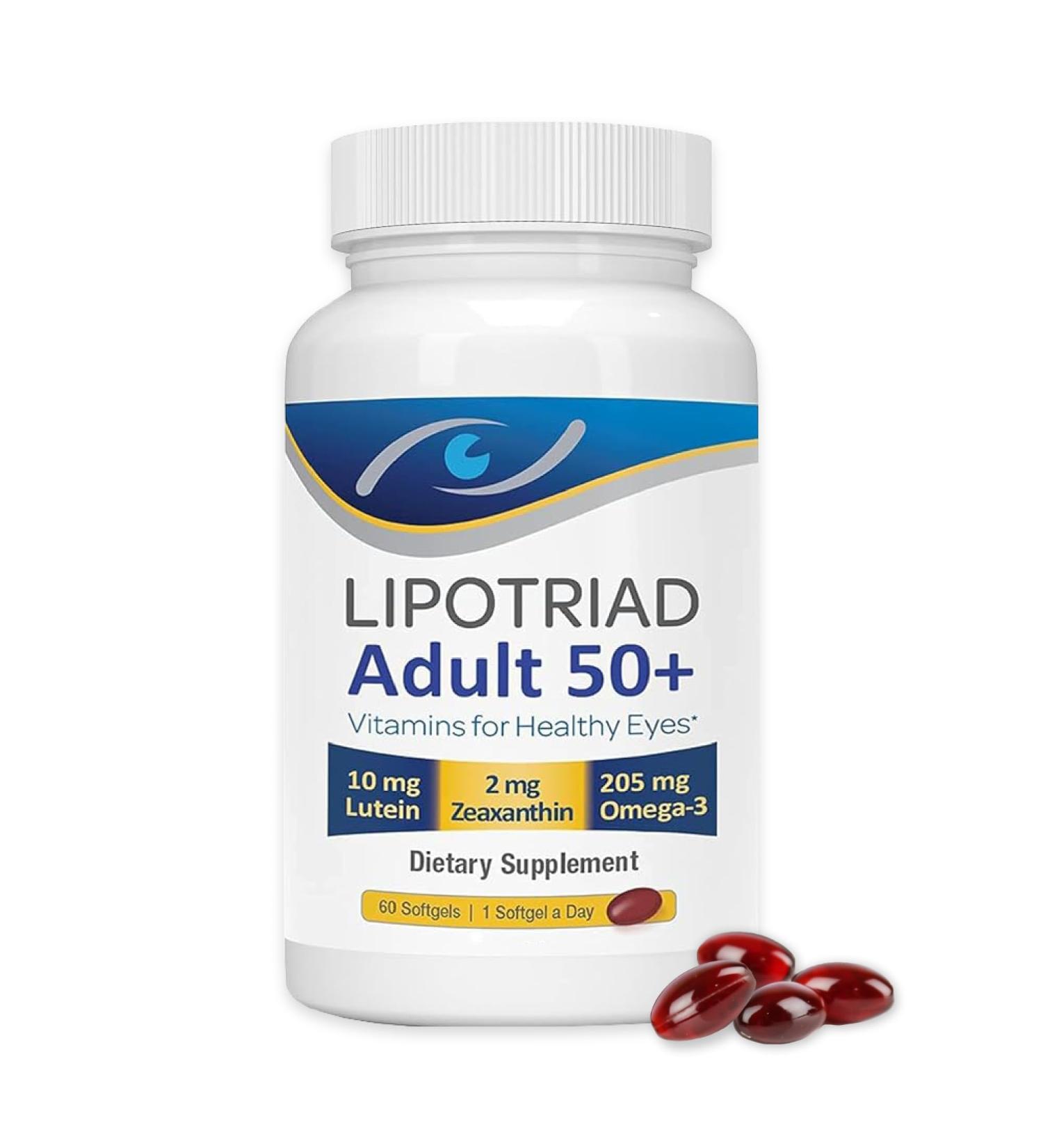 Eye Vitamin and Mineral Supplement with Zinc Vitamins C & E Omega 3 Lutein & Zeaxanthin - 60 Count 60 Count (Pack of 1) - Buy Online on GoSupps.com