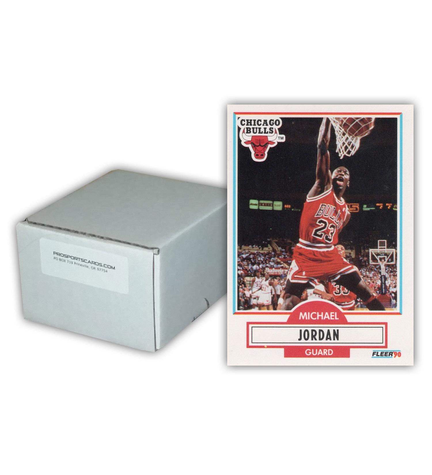 1990-91 Fleer Complete Set (NBA - Basketball - 198 Cards - Michael Jordan)