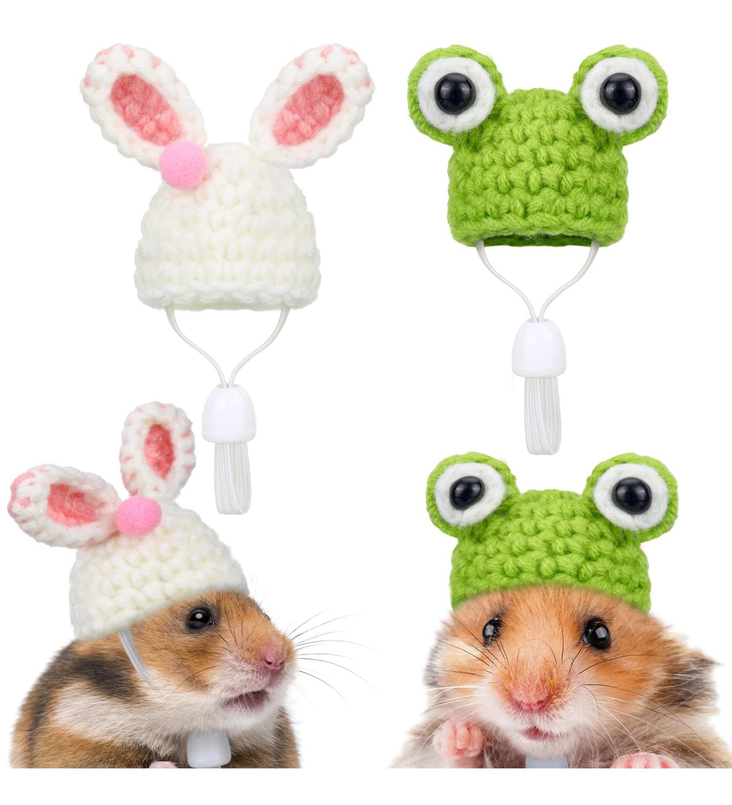 Xuniea Mini Hand Knitted Hat - Pet Costume Accessories for Small Animals - Buy Online on GoSupps.com