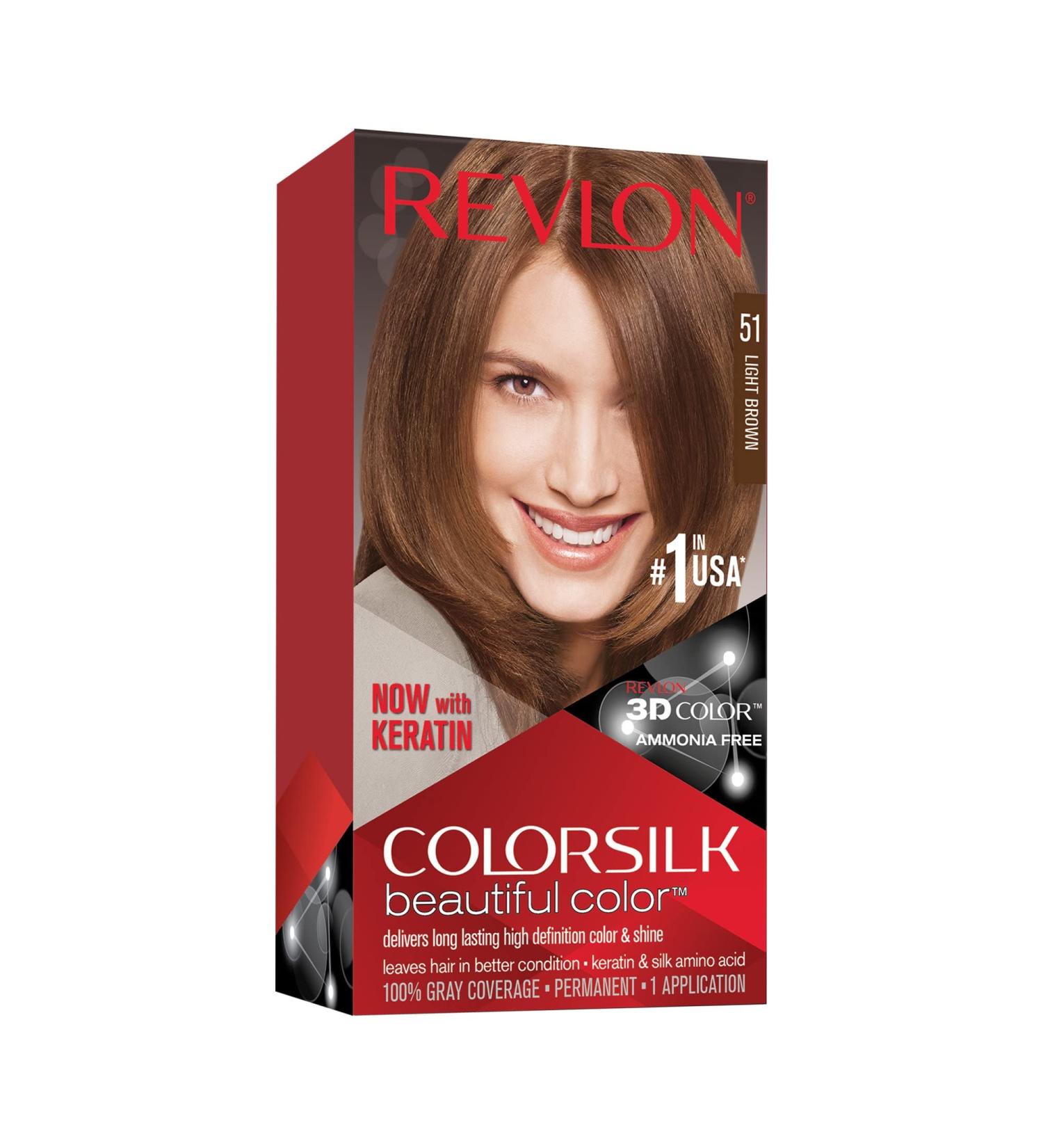 Revlon Colorsilk 51 Casta o Claro Hair Dye - Premium International Shipping Available - Buy Online on GoSupps.com