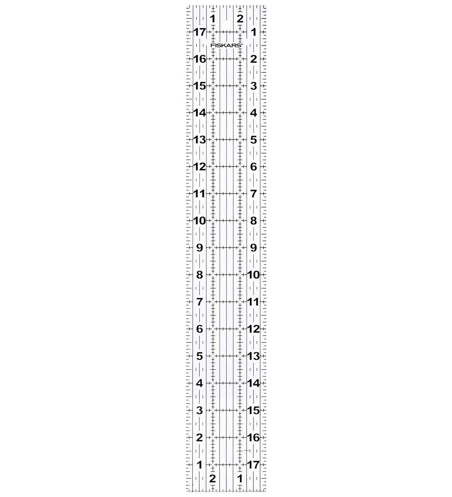 Fiskars 3x18 Inch Acrylic Ruler (187640-1001) - Buy Online on GoSupps.com