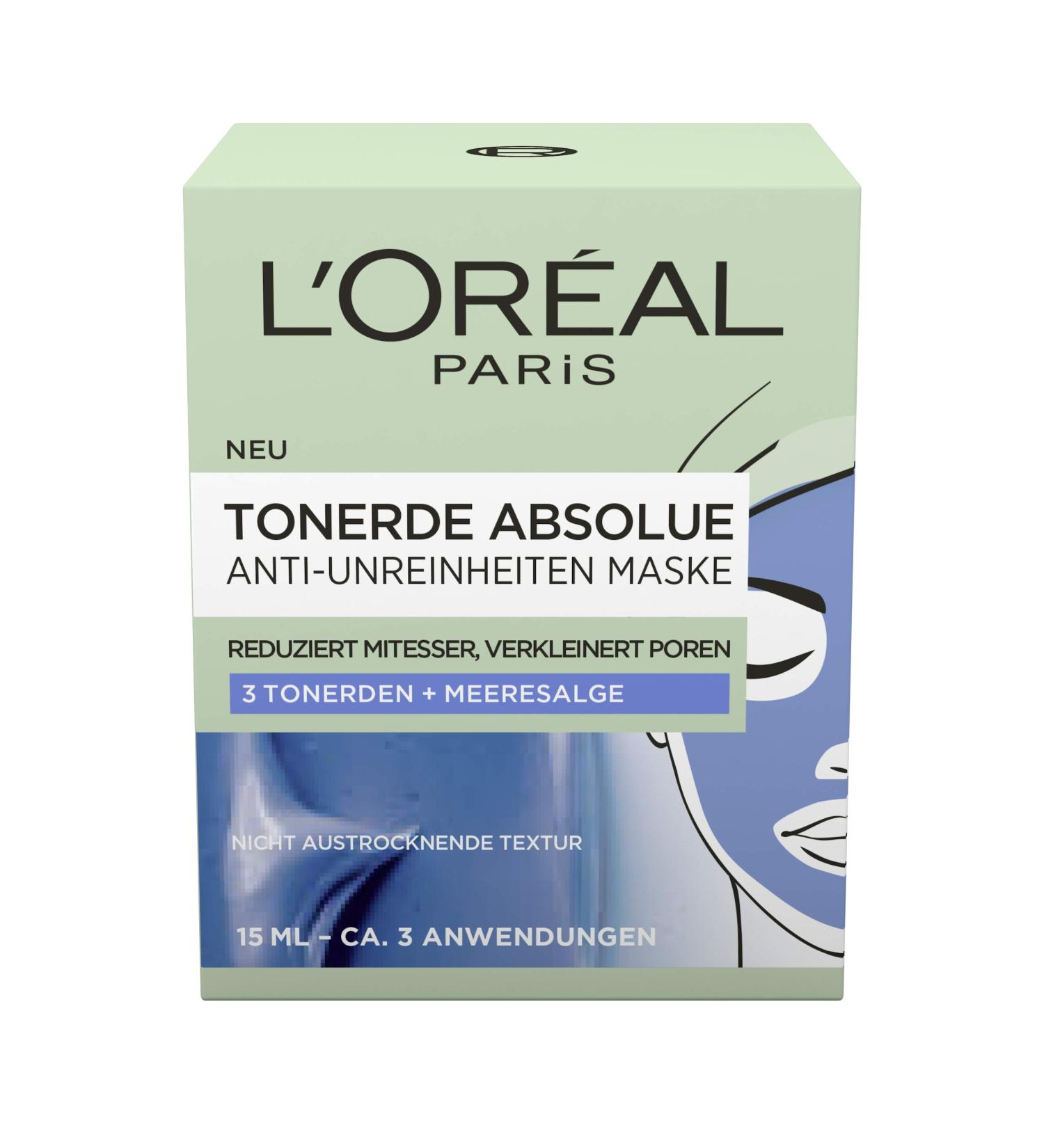 L'Or al Paris Clay Absolue Anti-Impurity Mask 15 ml - Buy Online on GoSupps.com