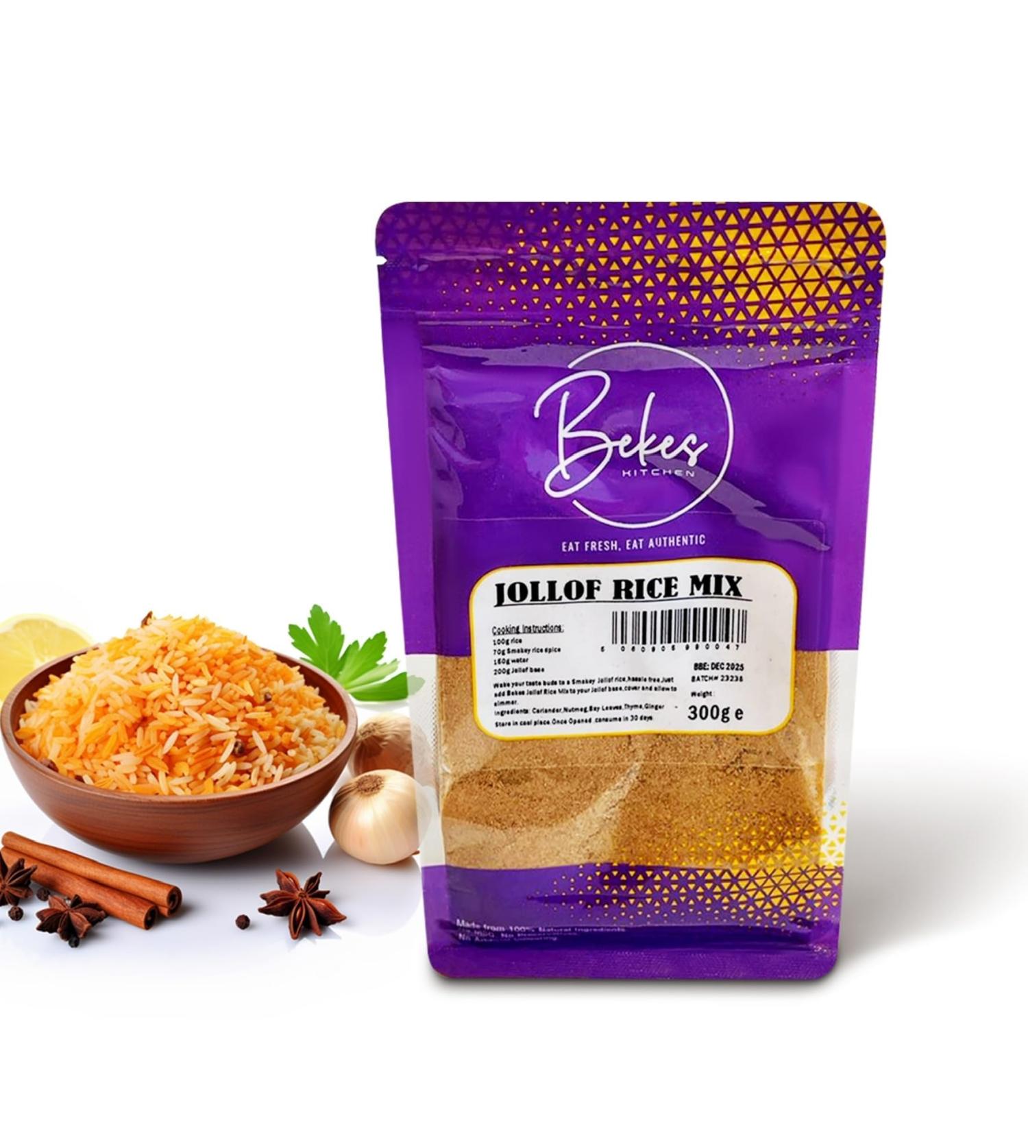 Smokey Jollof Rice MIX ||Goodness on plate || 300G - Buy Online on GoSupps.com