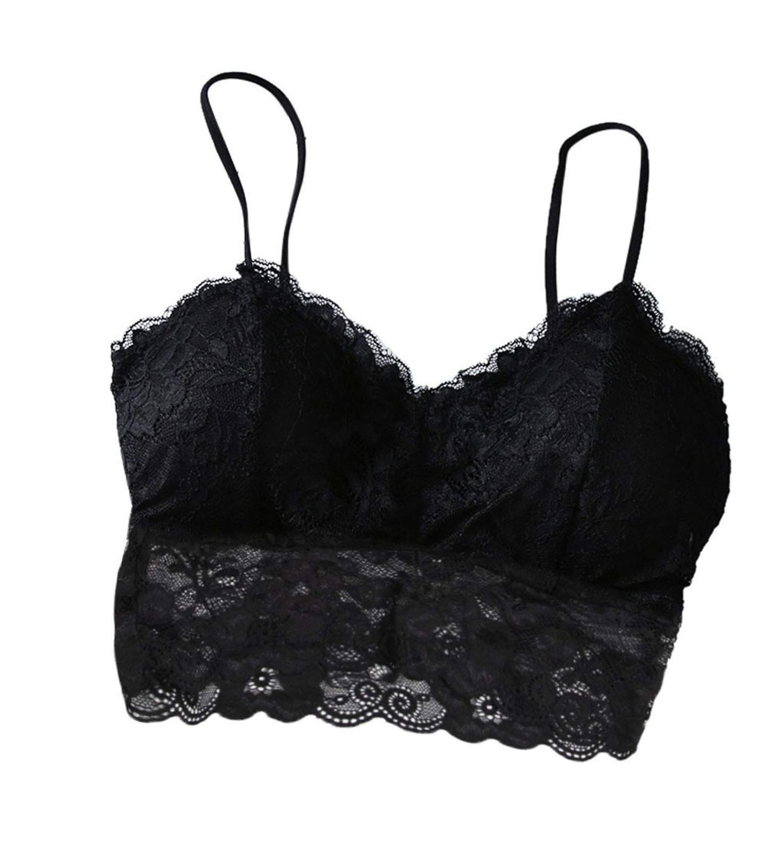 Angxiwan Women's Bustier Fitness Bralette - Seamless Low Support Racerback in Black XL | Comfortable Stretch & Modern Design for Training - Buy Online on GoSupps.com