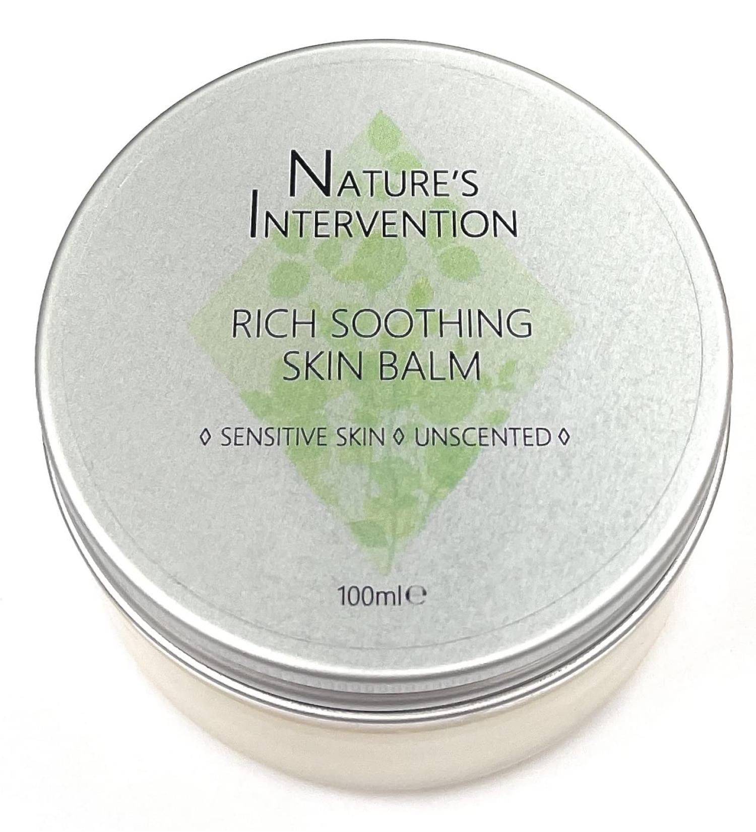 100% Natural Calming Skin Balm | Shea & Cocoa Butter | Moisturizes & Repairs Skin | Natures Intervention - Buy Online on GoSupps.com