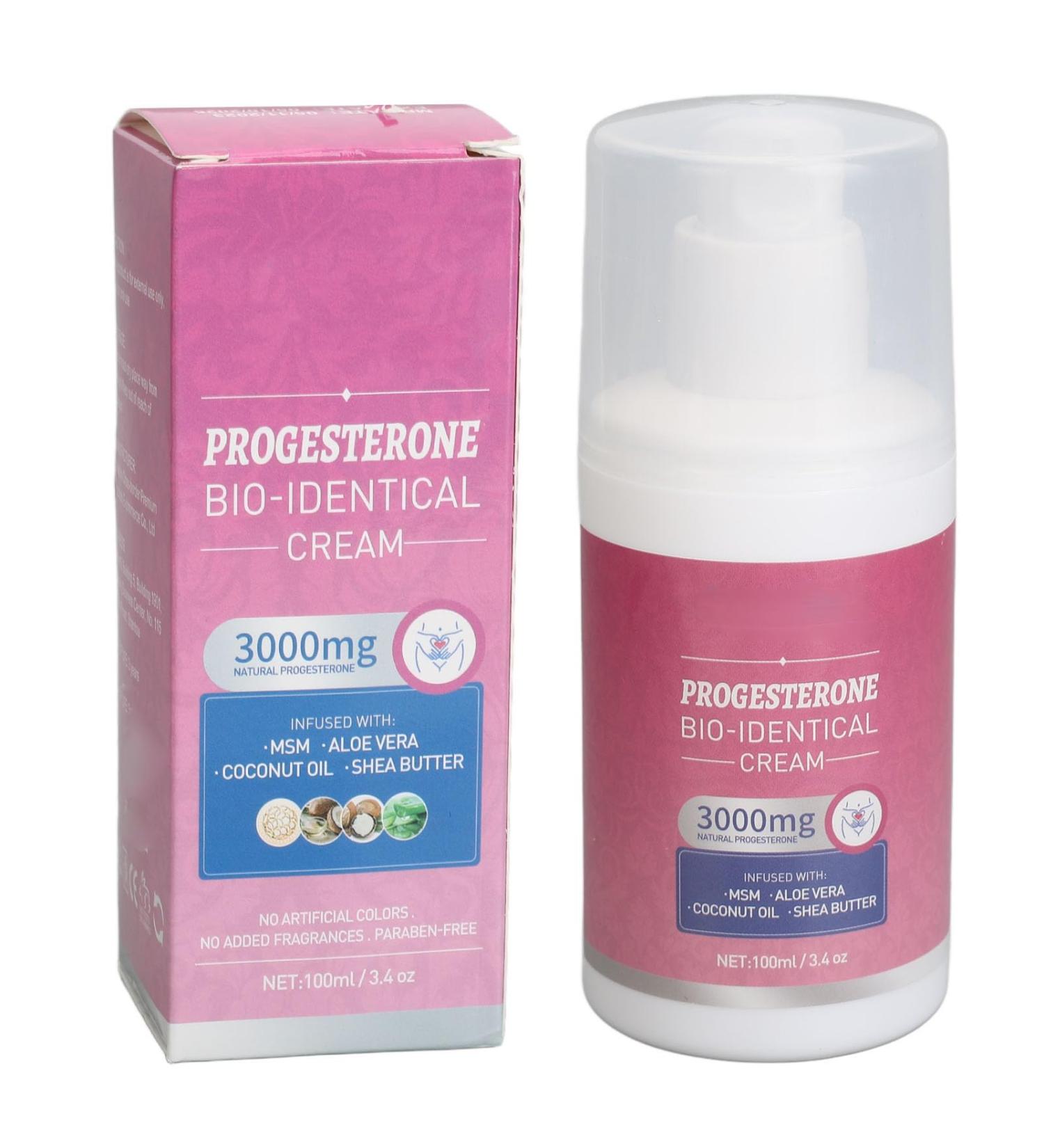 Organic Progestin Cream for Women | Menopause Relief Hormone Balance & Hot Flash Support | Safe & Effective Herbal Formula - Buy Online on GoSupps.com