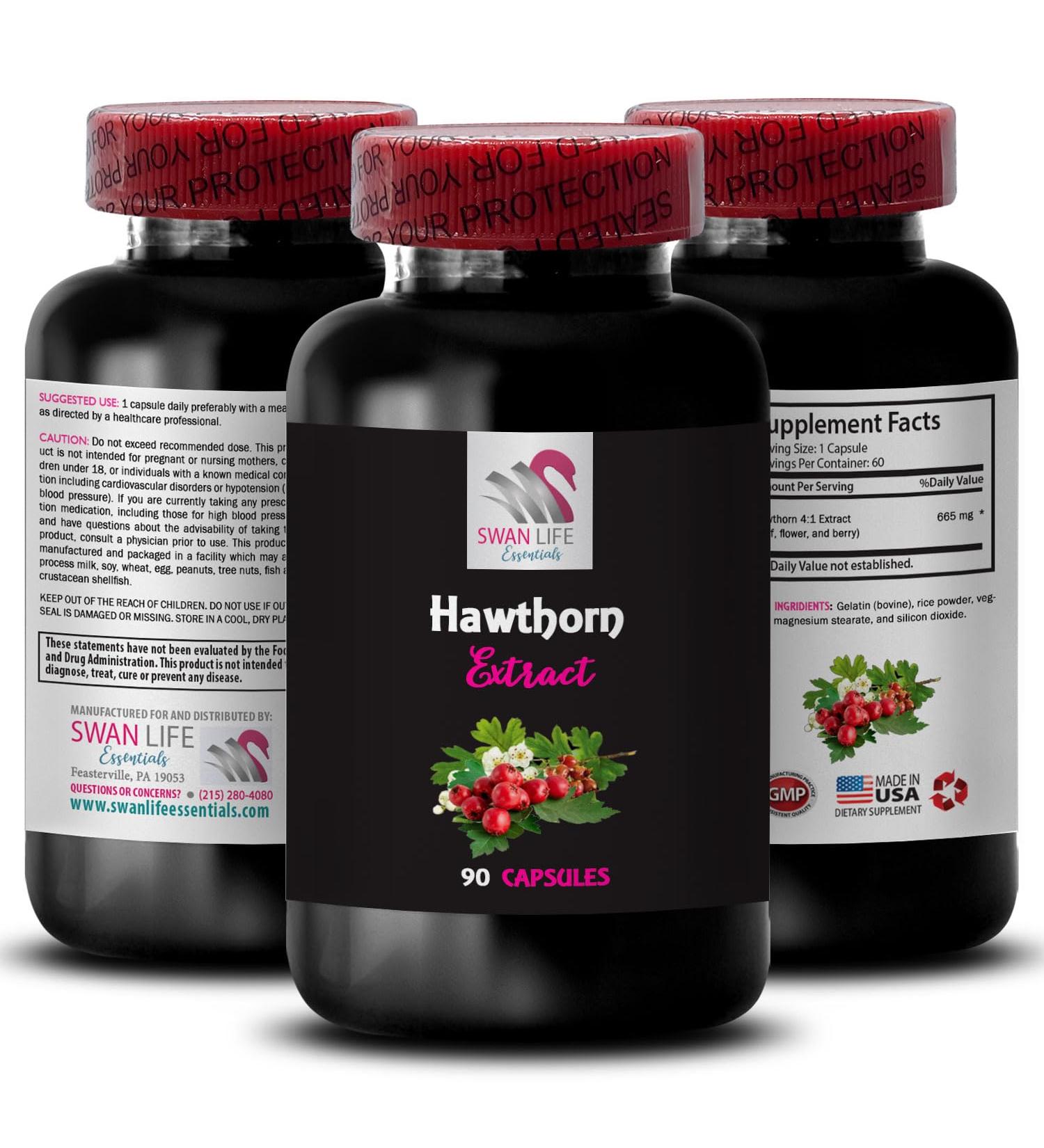 Herbal detox blend - HAWTHORN EXTRACT - pure energy formula organic wellness capsules immune booster extract antioxidant support powder liquid concentrate vegan energy boost non-GMO capsules - Buy Online on GoSupps.com