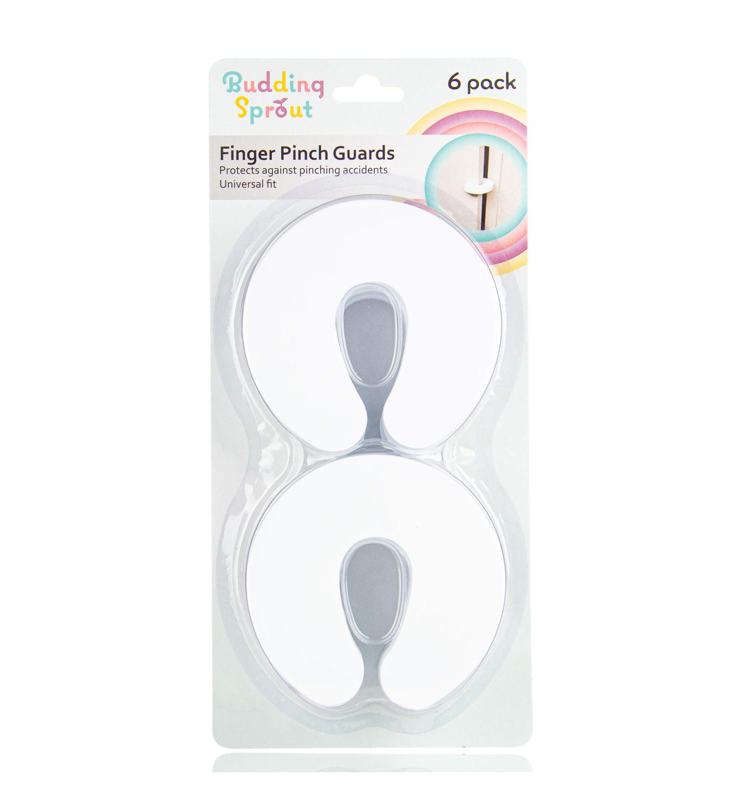 Budding Sprout Durable Door Pinch Guards (6-Pack) Slick-Safe Design  Child Safety  Finger Pinch Protectors - Buy Online on GoSupps.com