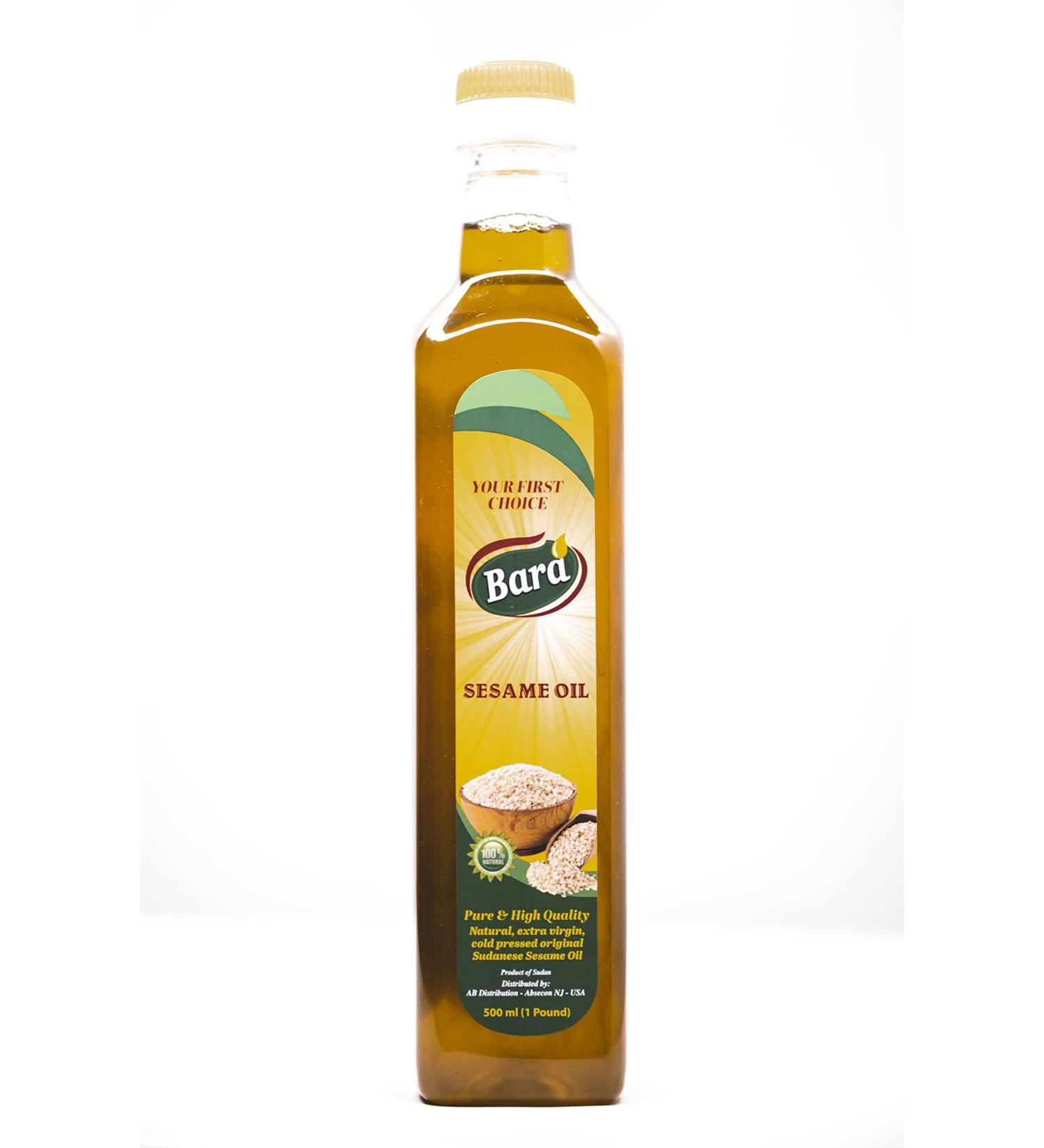 Bara Sudanese Sesame Oil 500ml - Pure & Authentic - Buy Online on GoSupps.com