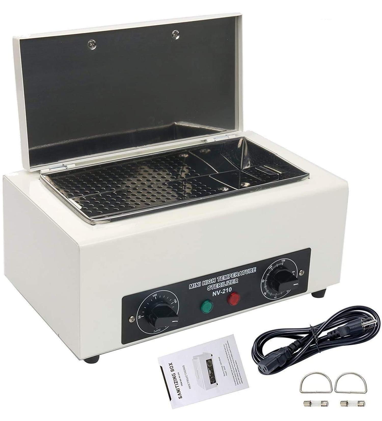 NSKI 1.5L Mini Autoclave with Timer - High Temperature Dry Heat Cabinet for SPA Salon - Buy Online on GoSupps.com