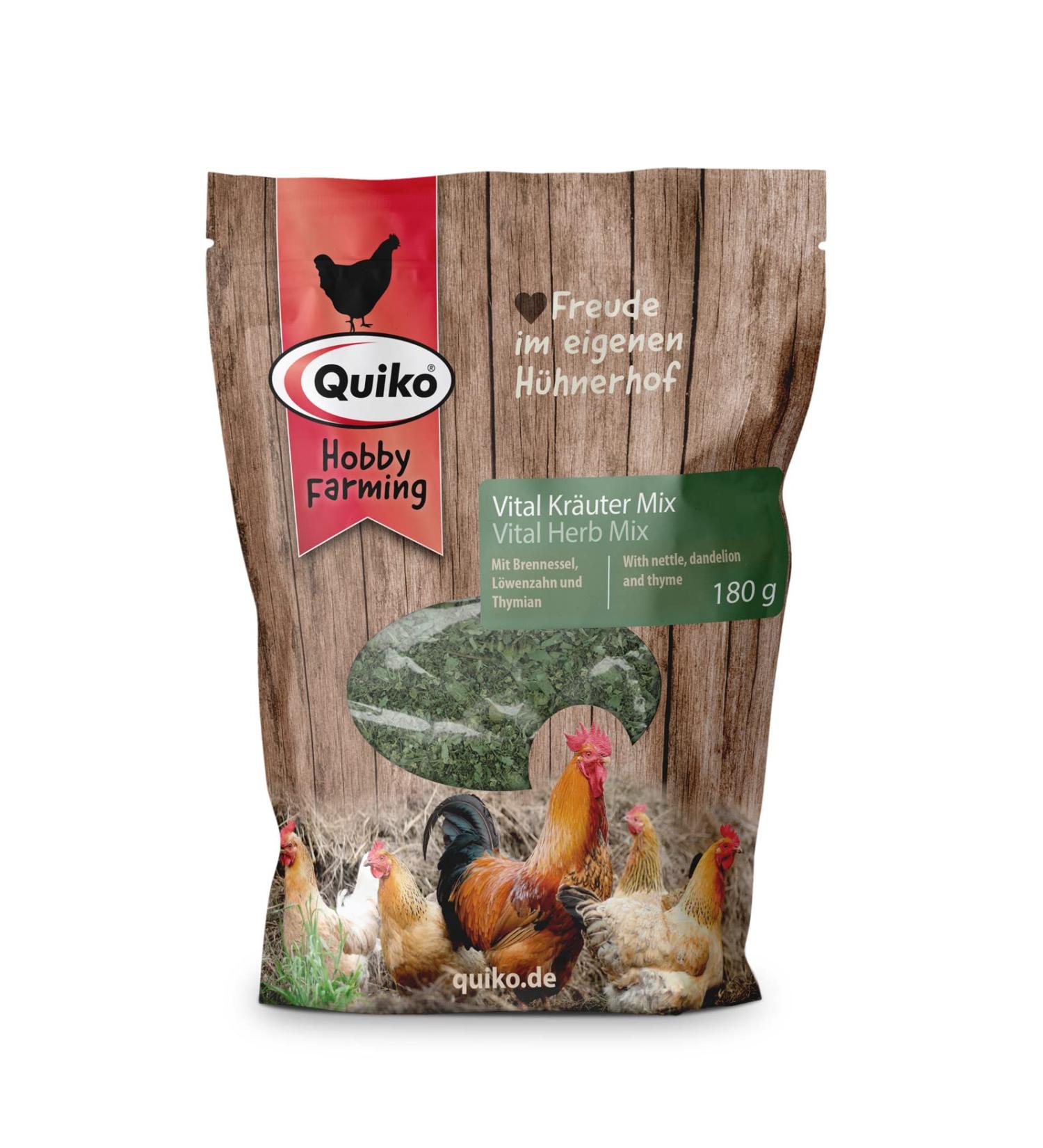 Quiko Hobby Farming - Vital Herb Mix 180g 180 g (1 pack)