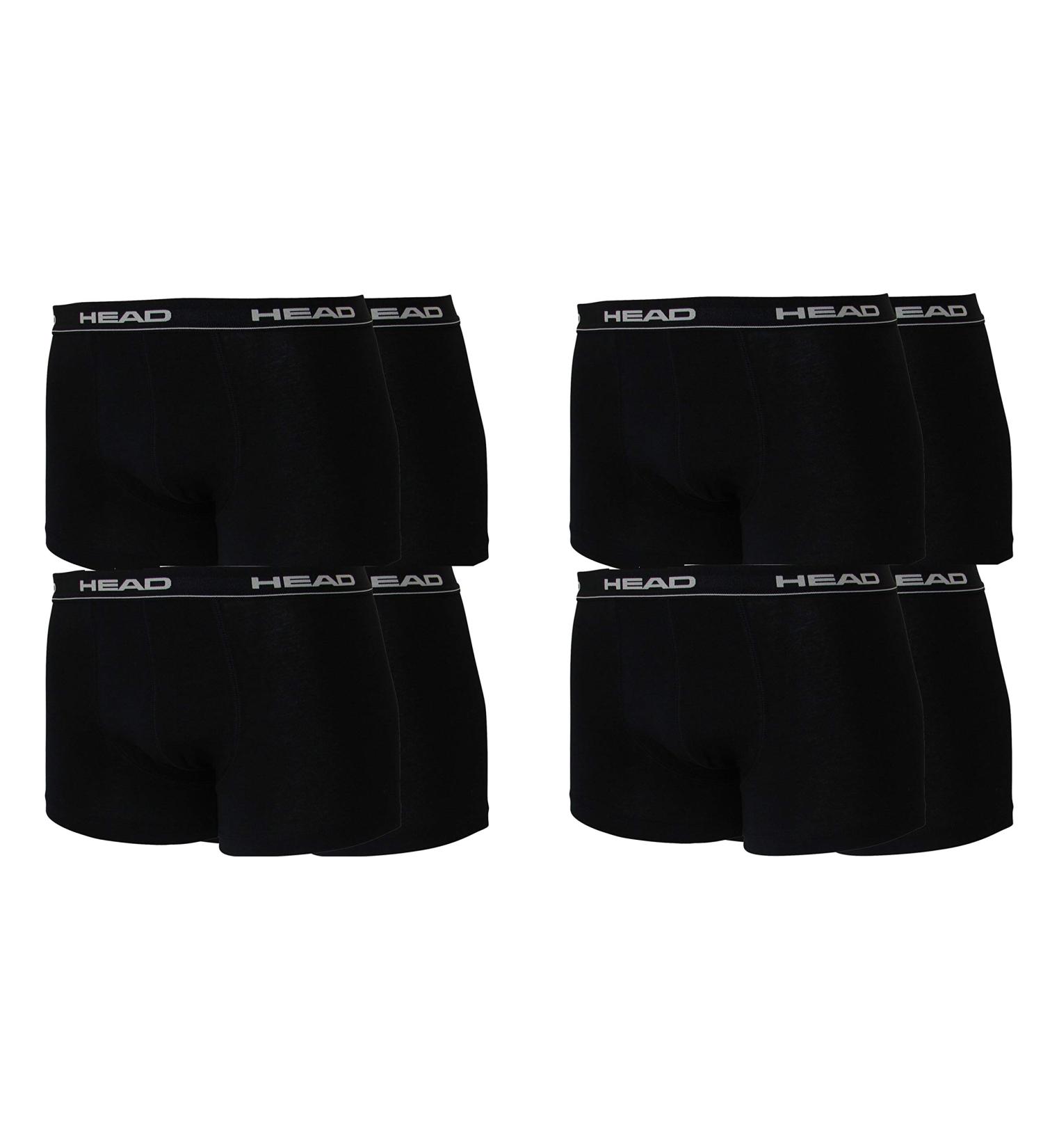HEAD Men Boxershorts 841001001 Basic Boxer 8-Pack Black XL