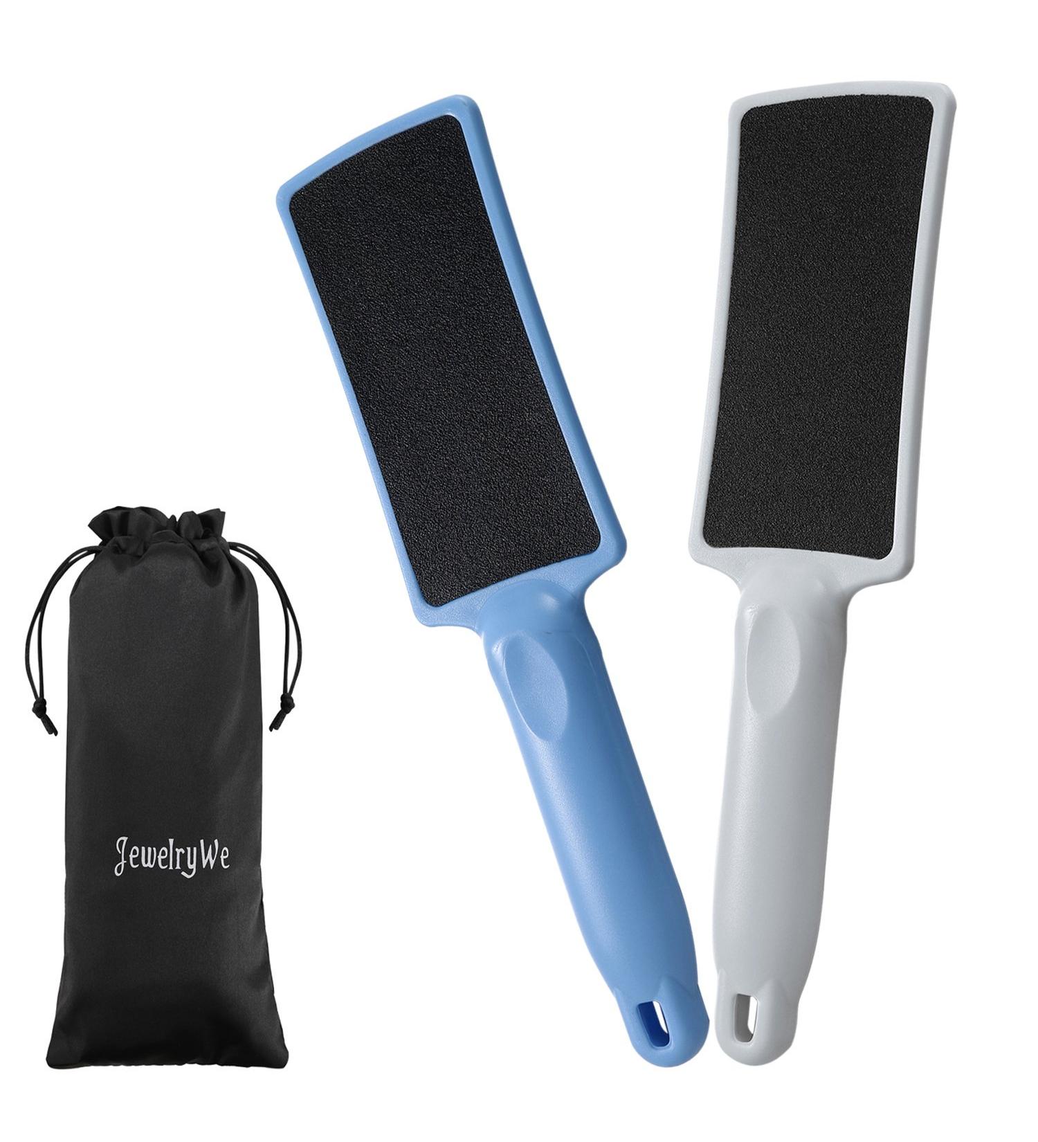 Buy JewelryWe 2-Piece Foot File Set - Double-Sided Callus Remover for Smooth Feet | International Shipping Available - Buy Online on GoSupps.com