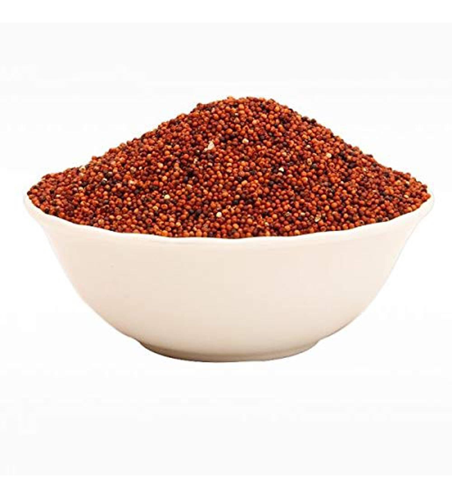 RAW HERB/JADI BOOTI DRIED RAGI RAAGI MANDWA MADUA FINGER MILLET ELEUSINE CORACANA (100GM) - Buy Online on GoSupps.com