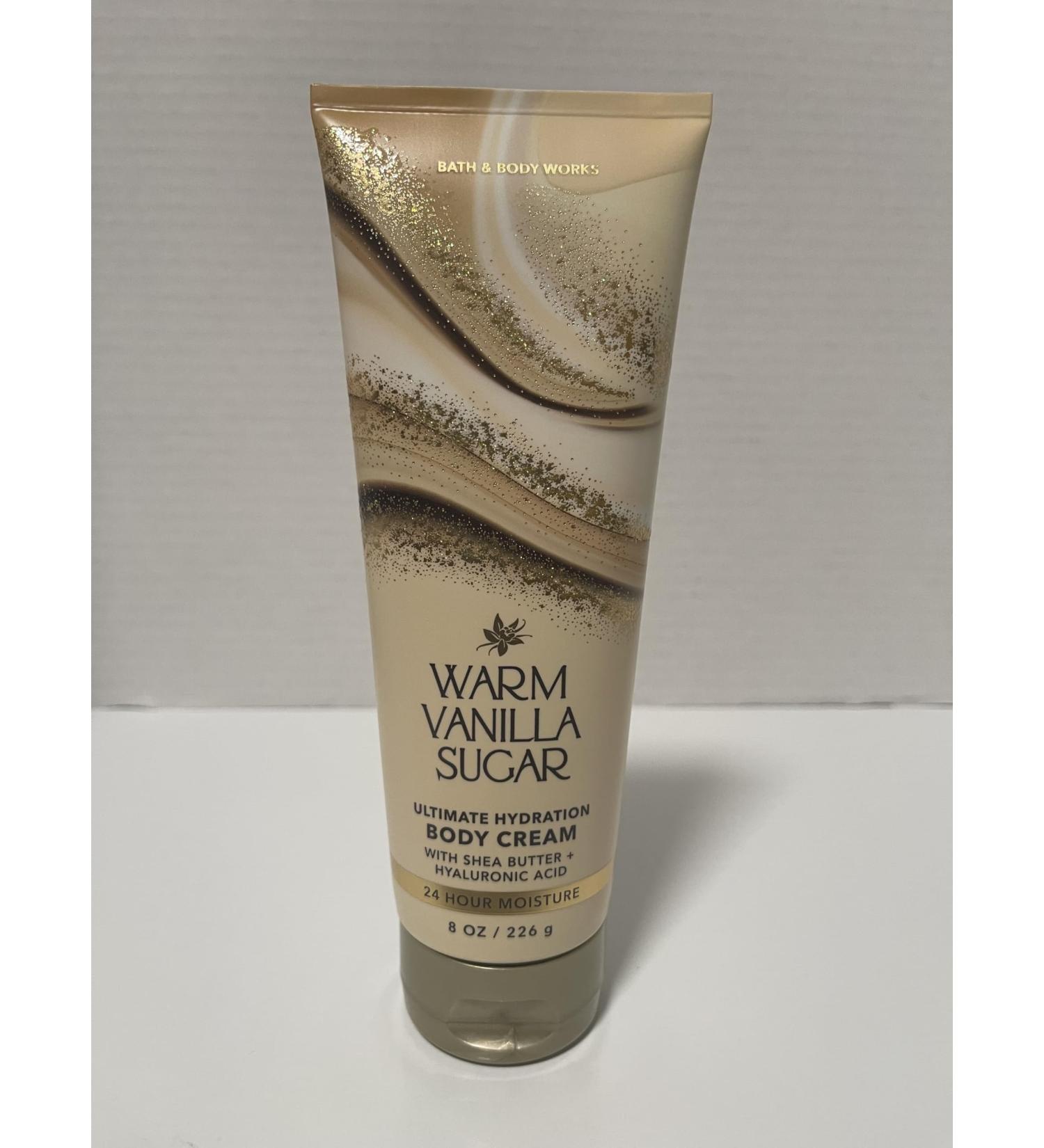Warm Vanilla Sugar (Ultimate Hydration) Body Cream (8.0oz) with Shea butter+Hyaluronic acid