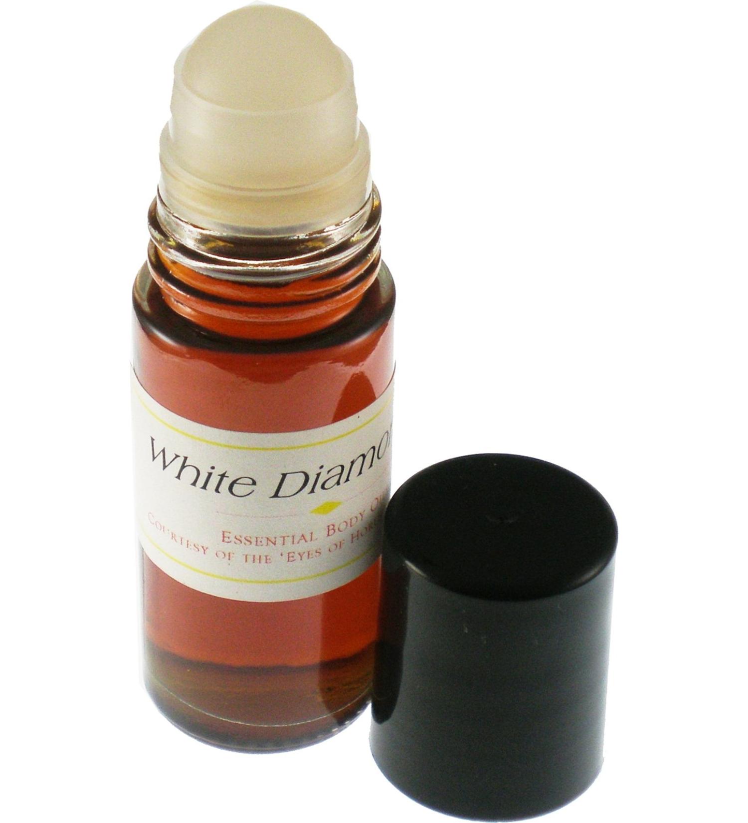 White Diamonds - Type ET For Women Scented Body Oil Fragrance Roll-On - Brown - 1 oz. - ID#6510 1 Fl Oz (Pack of 1)
