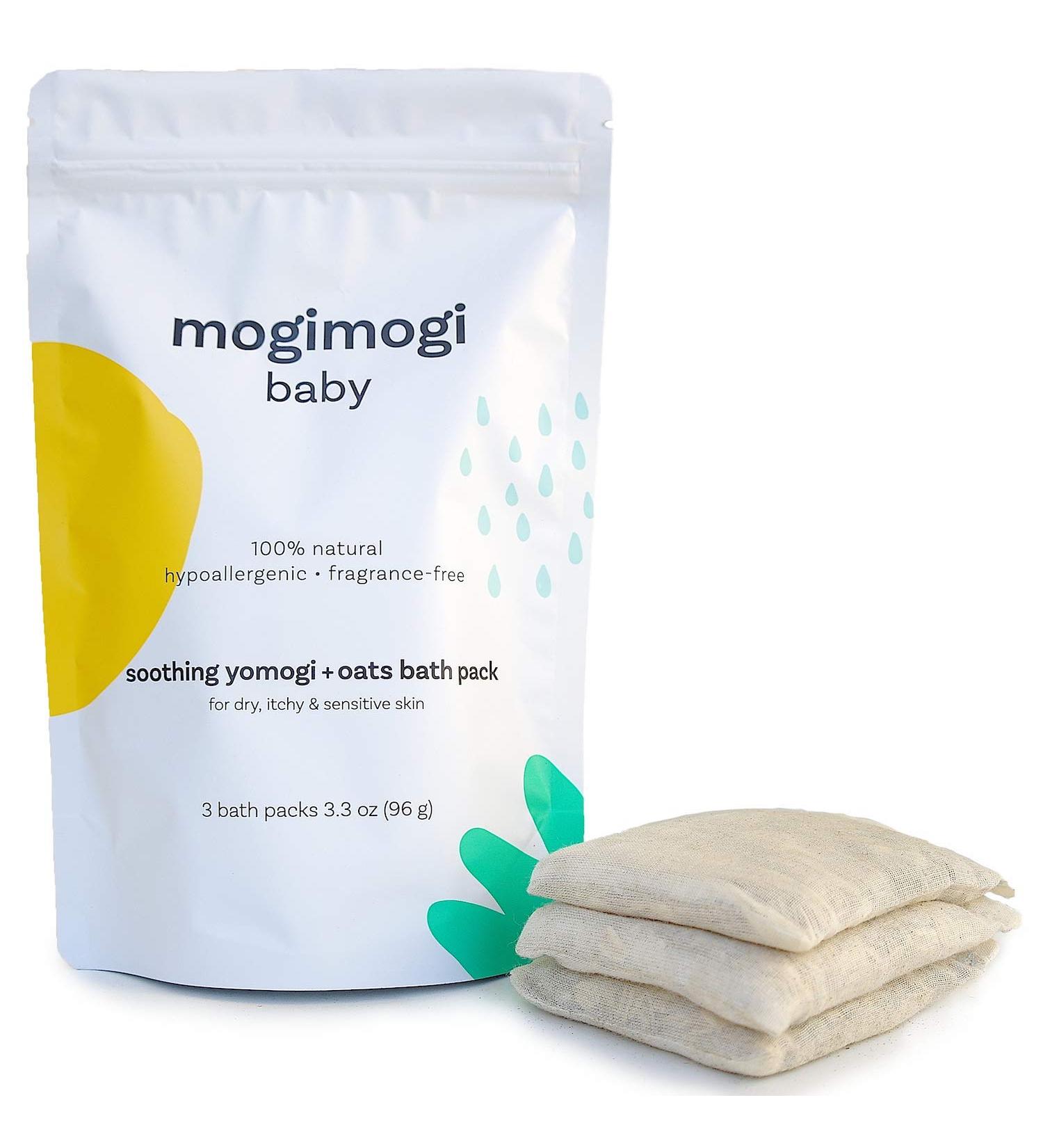 Organic Oatmeal Soothing Bath Soak for Sensitive Skin Baby & Kids - Fragrance-Free - 3.3 Oz x 3 Uses - Made in USA - Buy Online on GoSupps.com