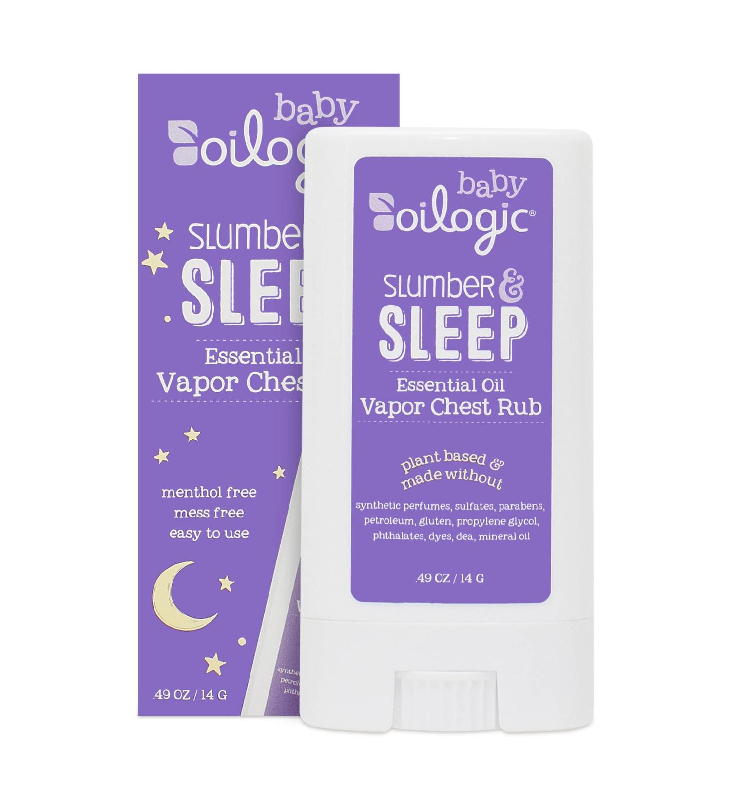 Oilogic Relaxing Vapor Chest Rub Stick for Babies & Toddlers - Lavender & Chamomile Oil - Petroleum & Menthol Free - Buy Online on GoSupps.com