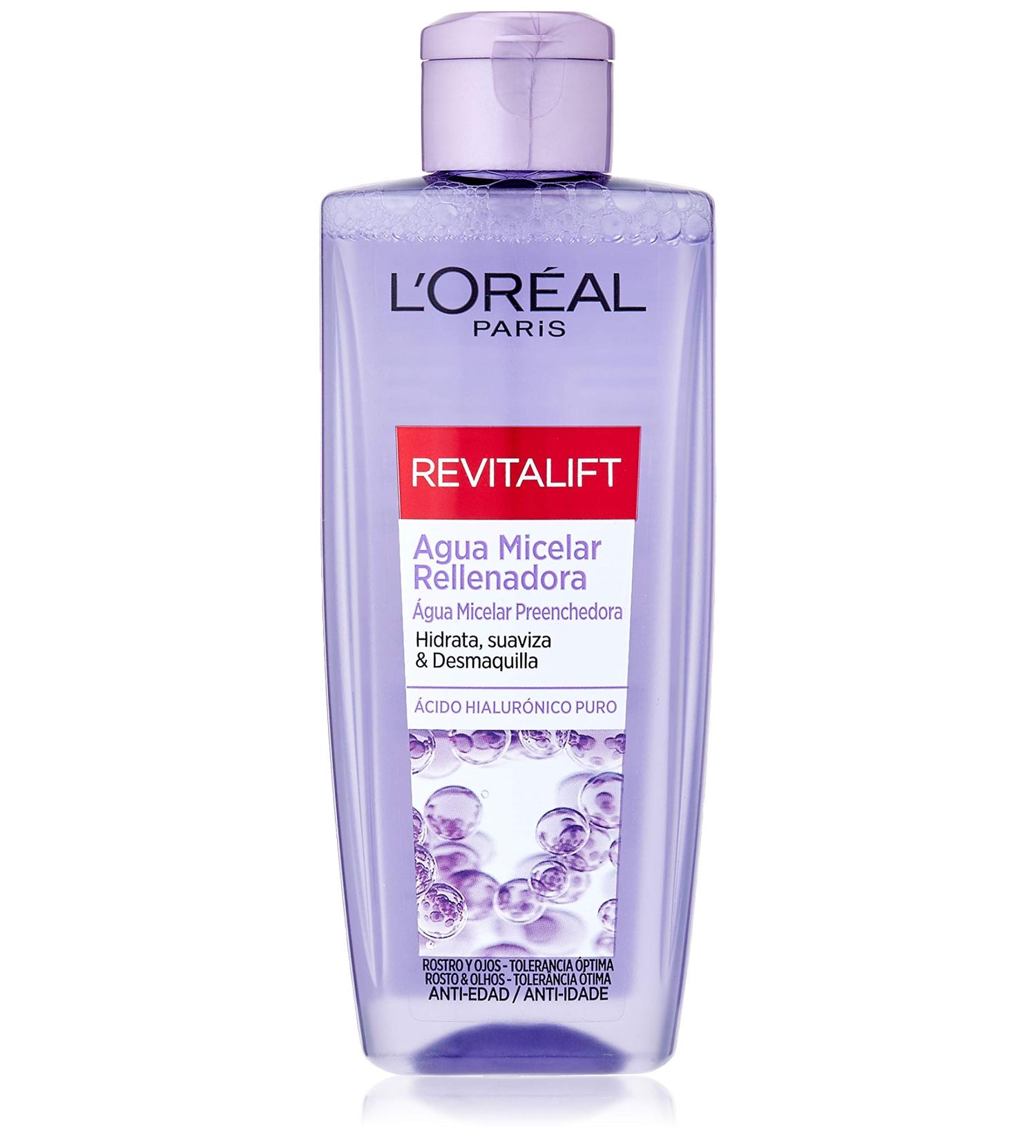 L'Or al Paris Revitalift Filler Micellar Water 200ml - Hyaluronic Acid for Youthful Skin | Shop Internationally - Buy Online on GoSupps.com