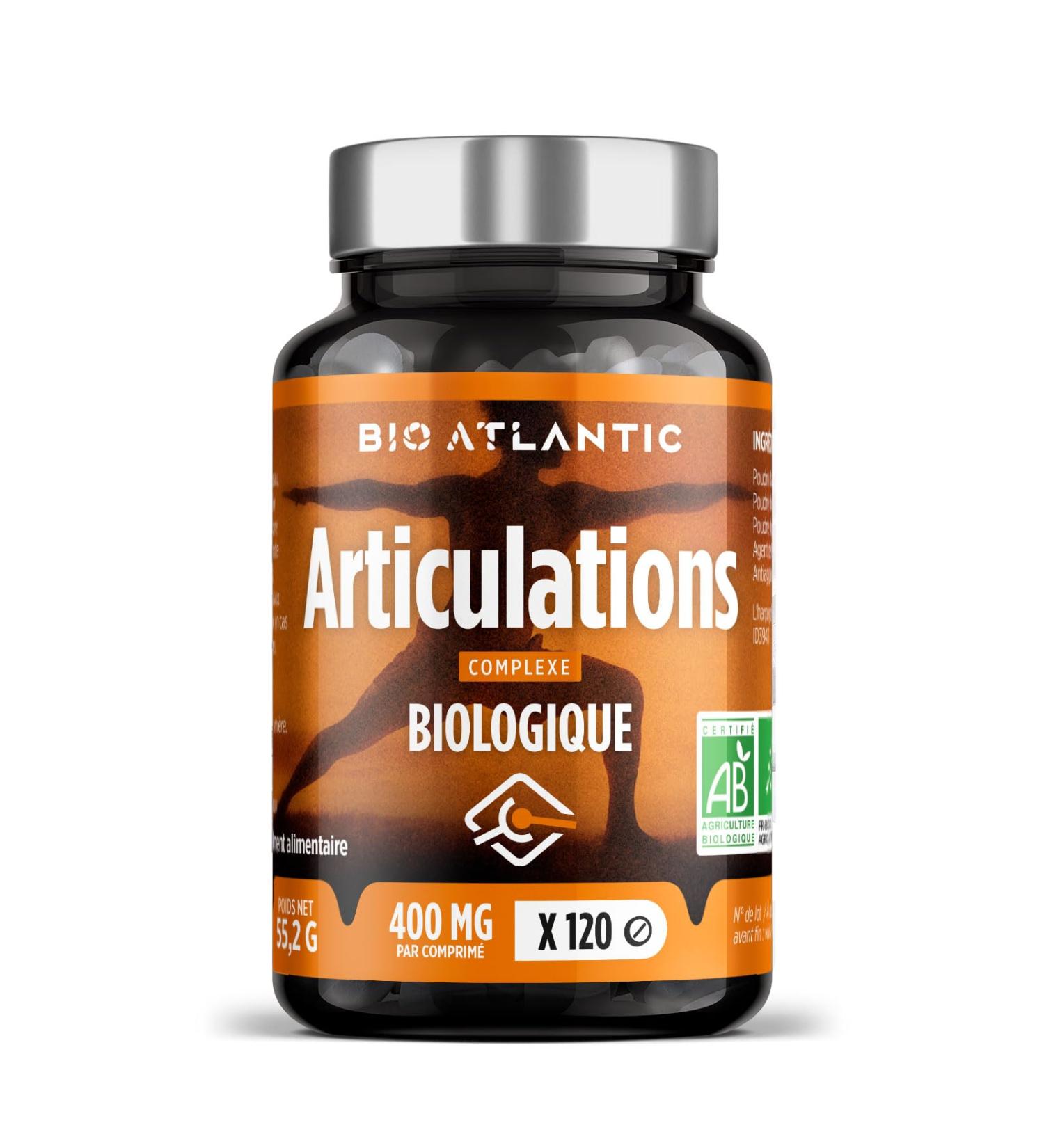 Organic Joint 400 mg - 120 tablets - Harpagophytum Horsetail Meadowsweet - Buy Online on GoSupps.com