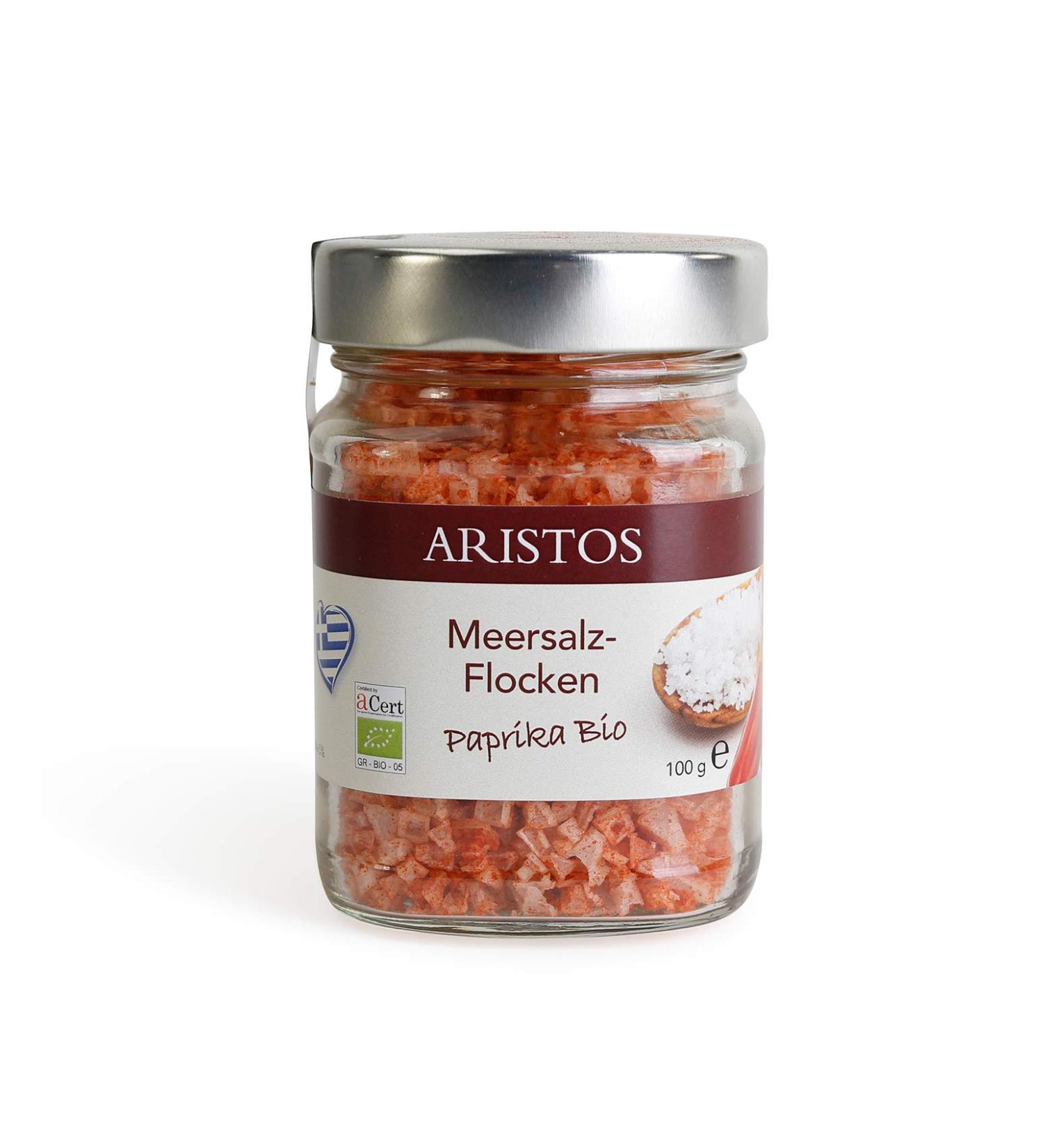  ARISTOS ARISTOS Sea Salt Flakes "Finishing Salz" | 100g (Organic Sea Salt) - Buy Online on GoSupps.com