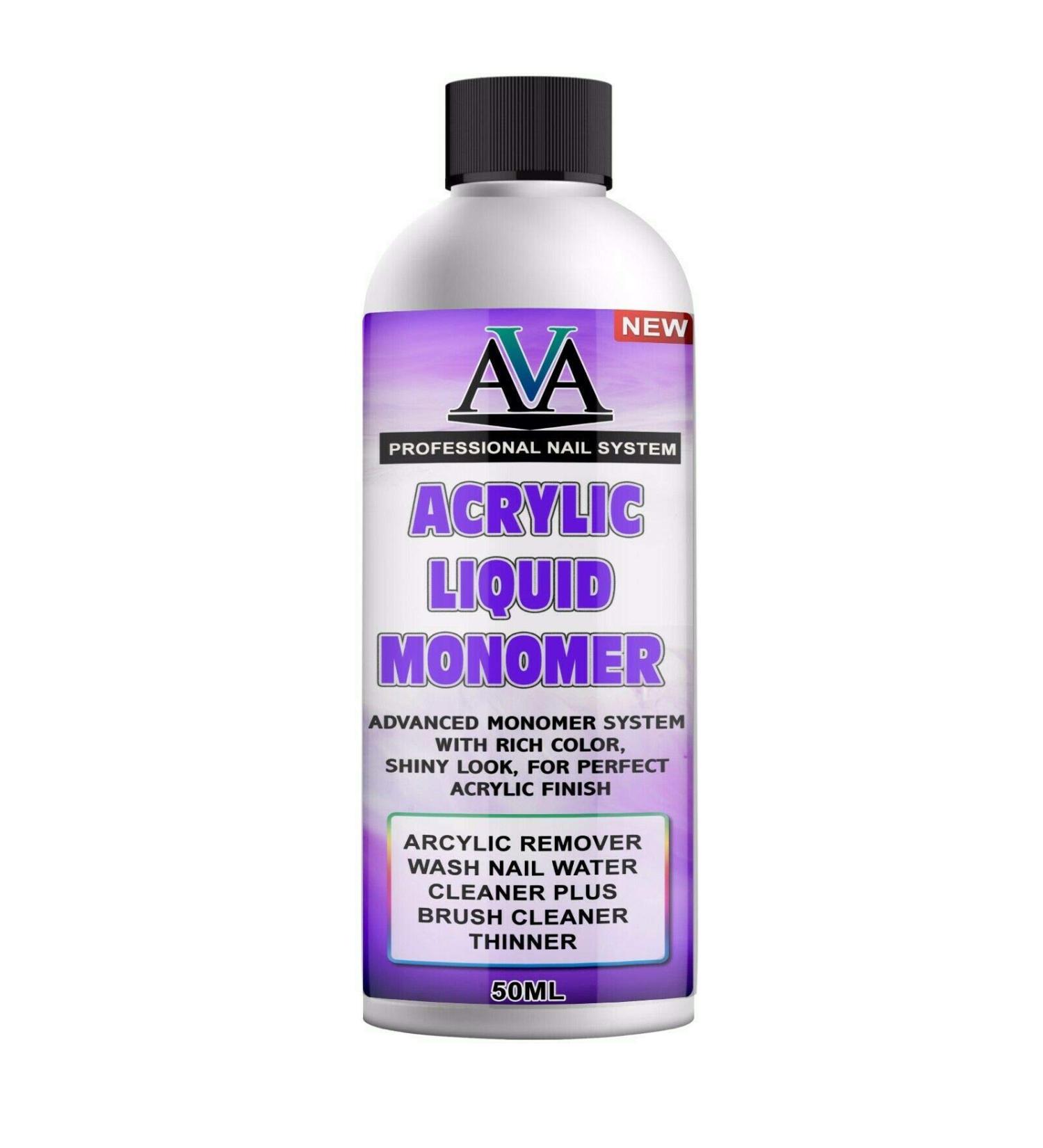 Acrylic Liquid Anti-Yellowing Nail Monomer Salon Nails 50ml - Buy Online on GoSupps.com