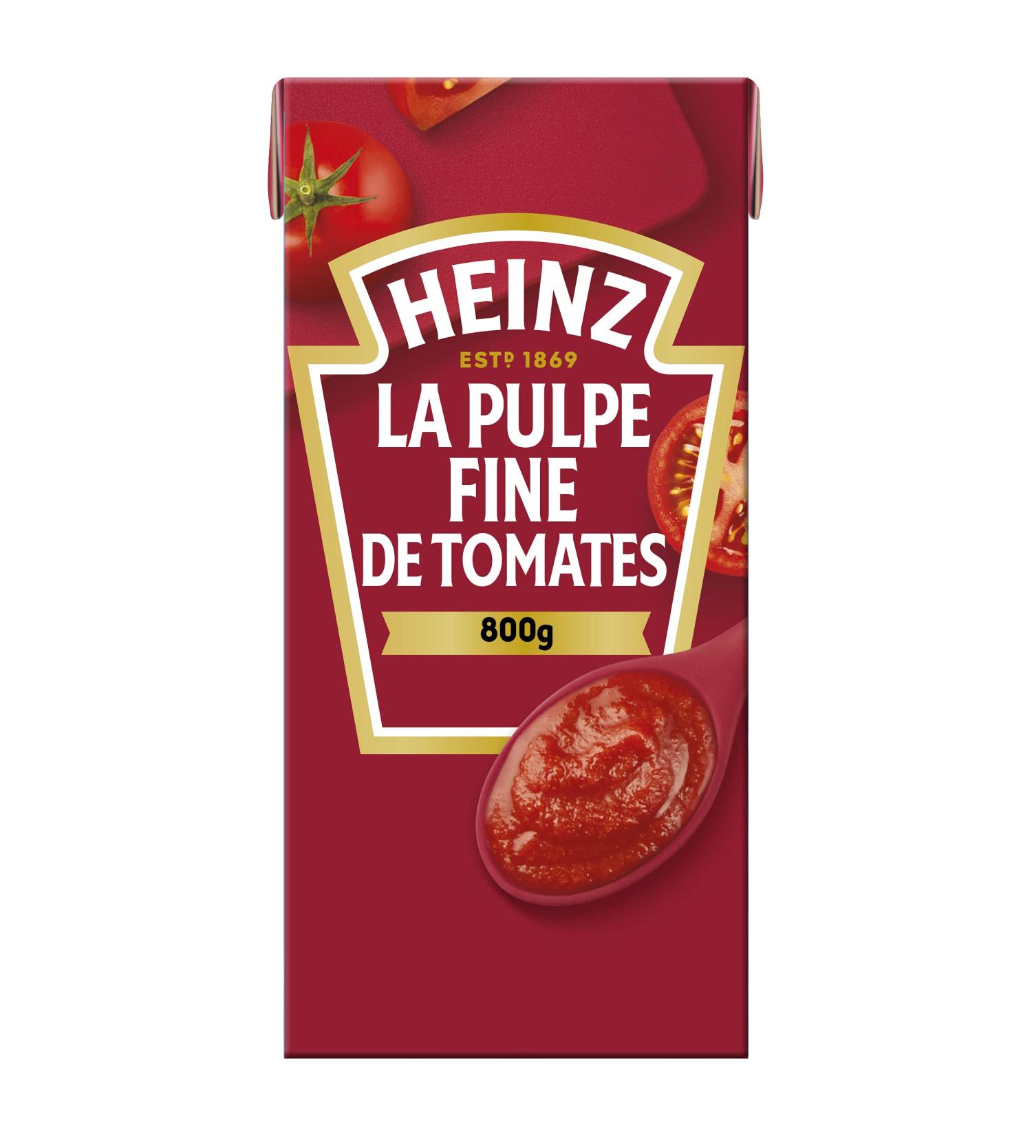 Heinz Pulpe fine de tomate Brique 800g
