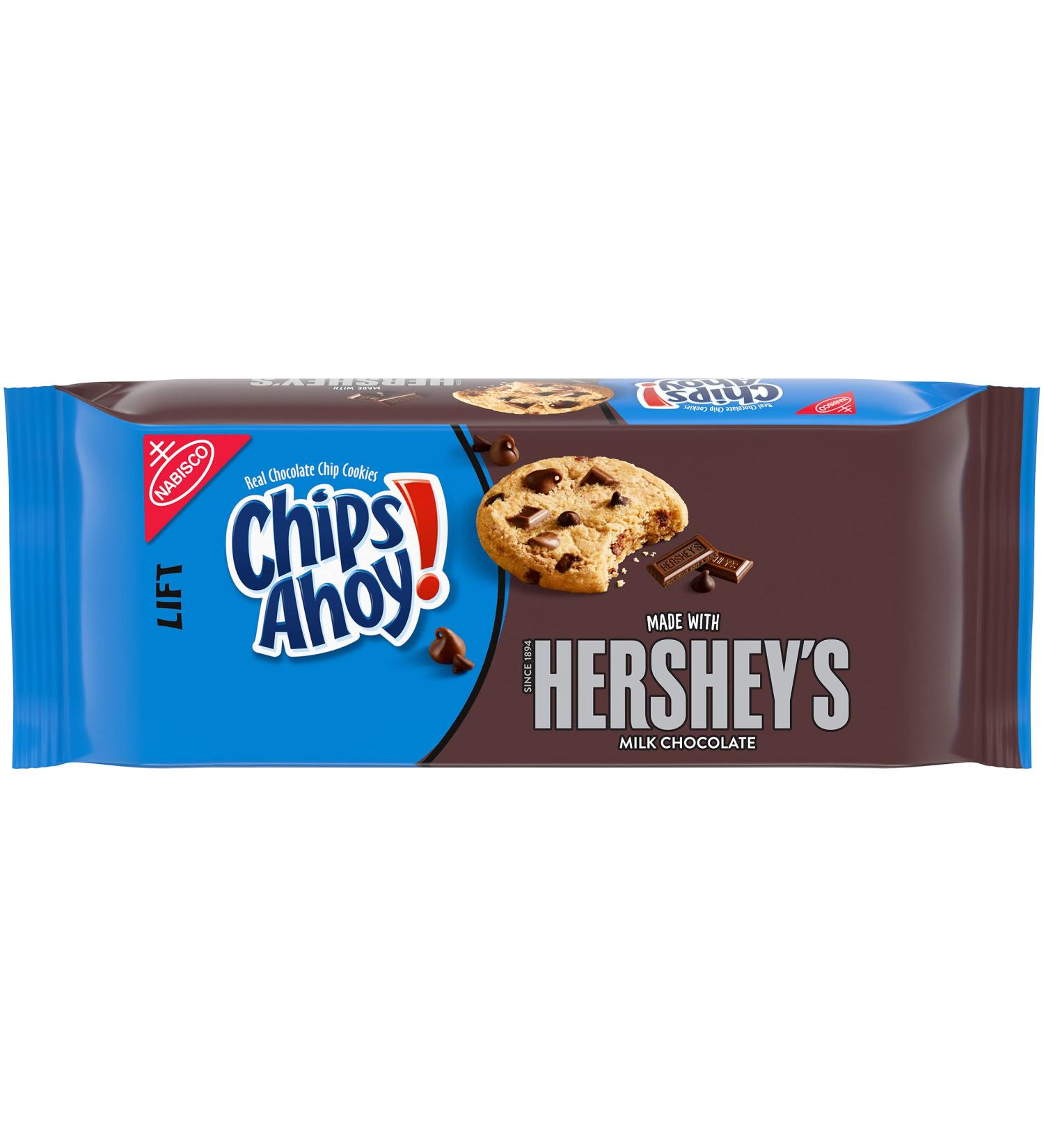 Chips Ahoy! Cookies with Hershey's Milk Chocolate - 9.5oz - Buy Online on GoSupps.com