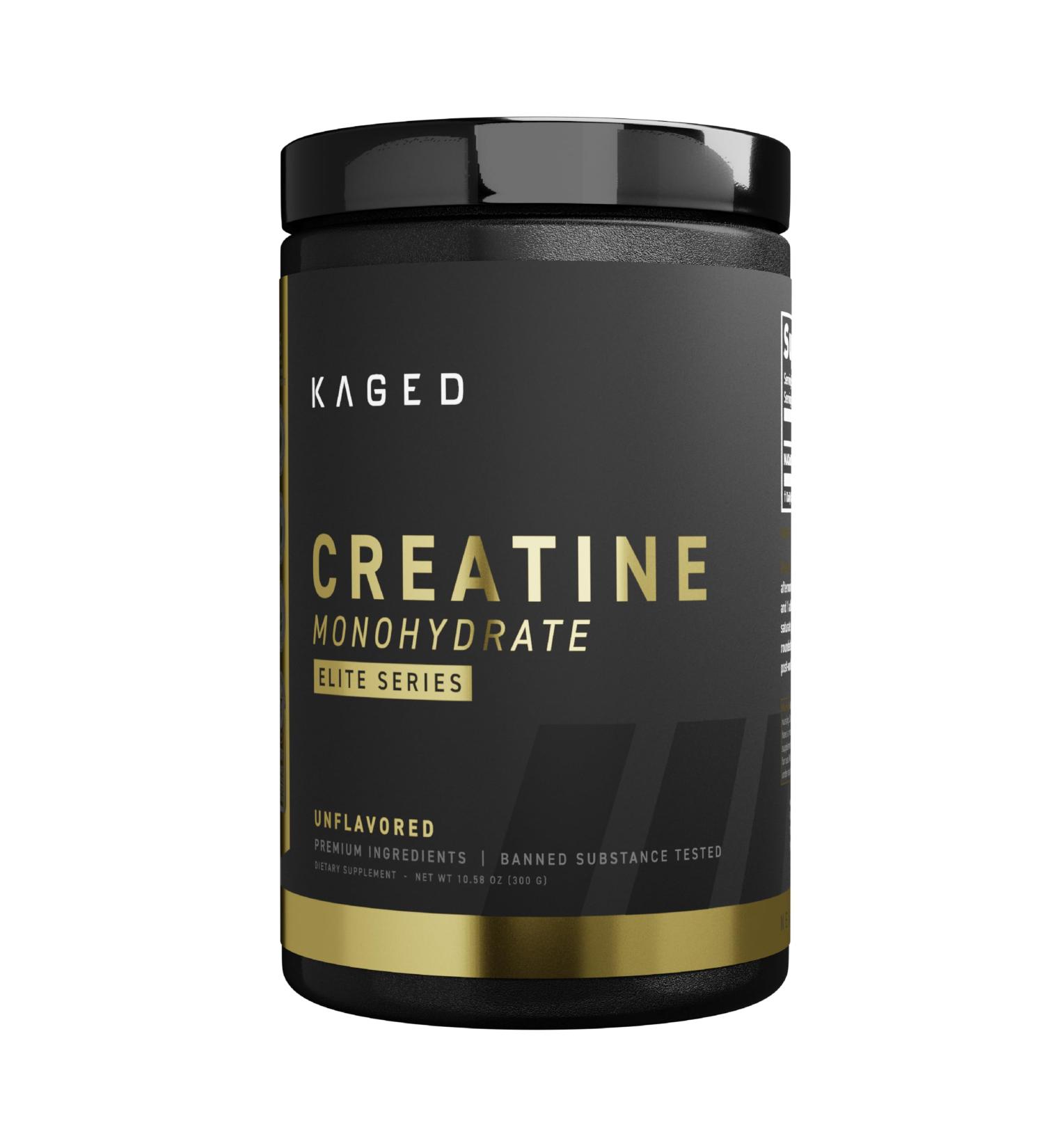 Kaged Creatine Monohydrate Elite - High Absorption Unflavored Powder | 60 Servings | International Shipping Available - Buy Online on GoSupps.com