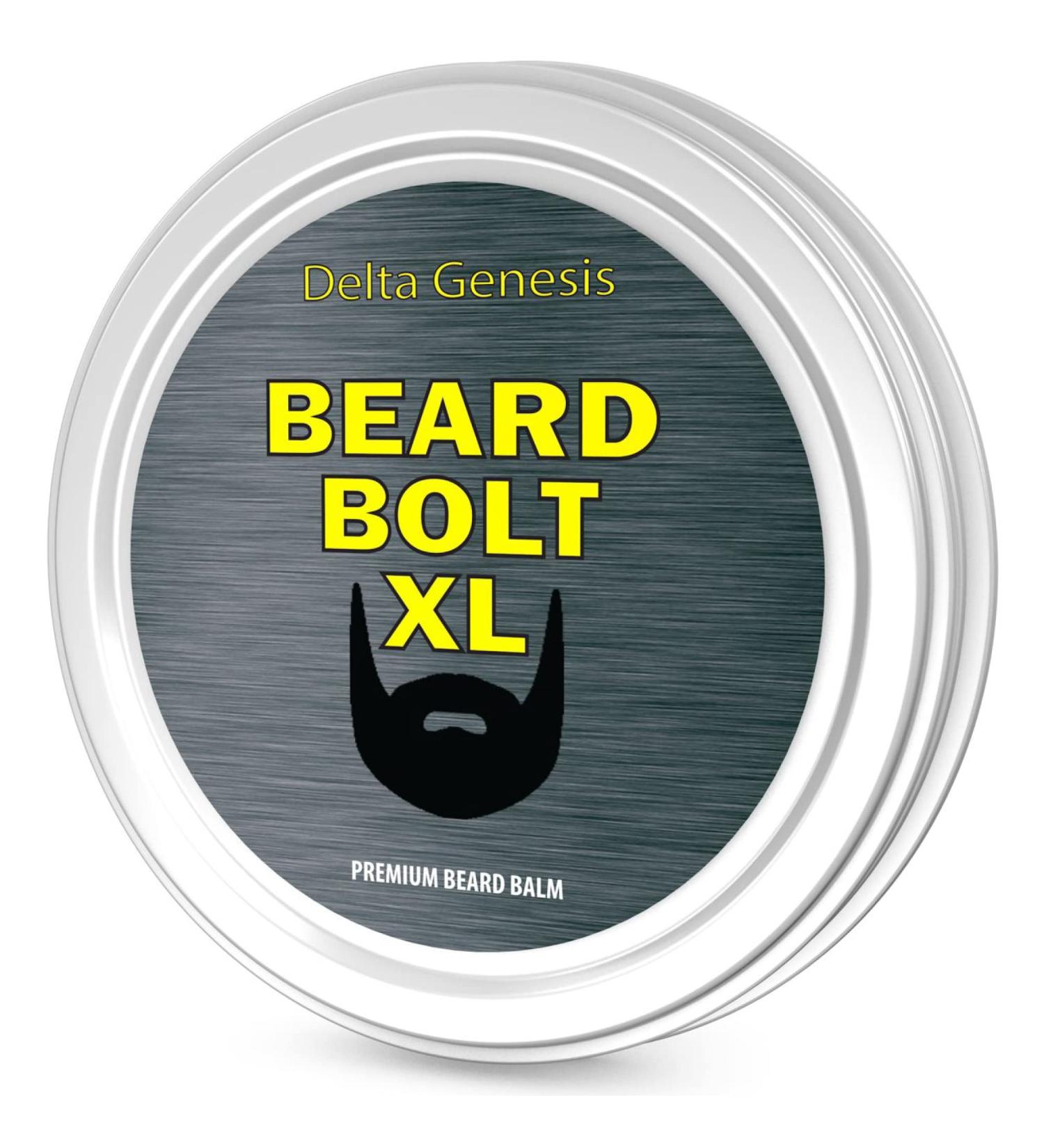 Beard Bolt XL - Men's Mustache & Beard Balm | Leave-in Conditioner with Jojoba & Argan Oil | Stimulates Growth & Adds Volume - Buy Online on GoSupps.com