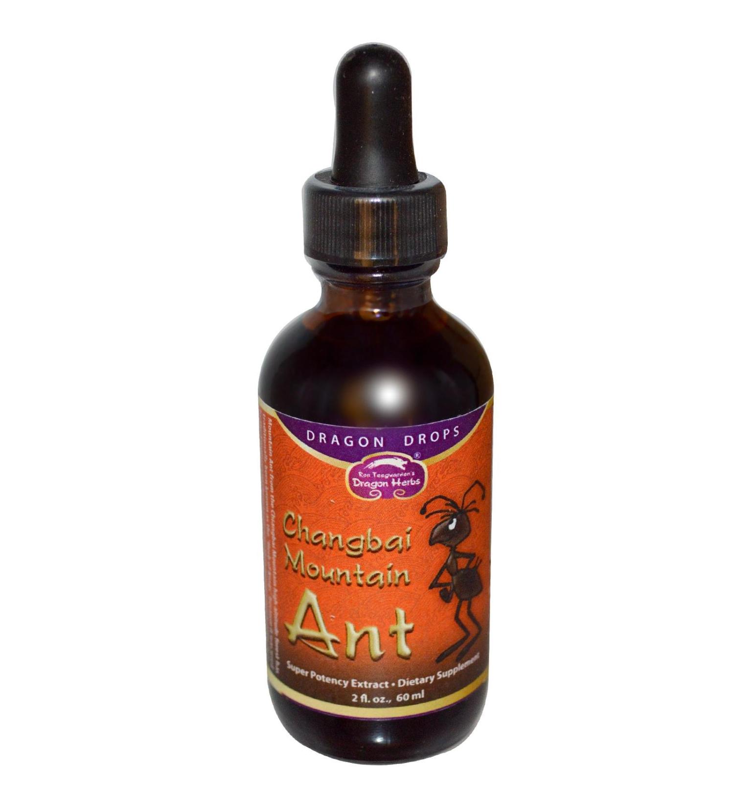 Dragon Herbs - Changbai Mountain Ant Extract Drops - 2 fl oz