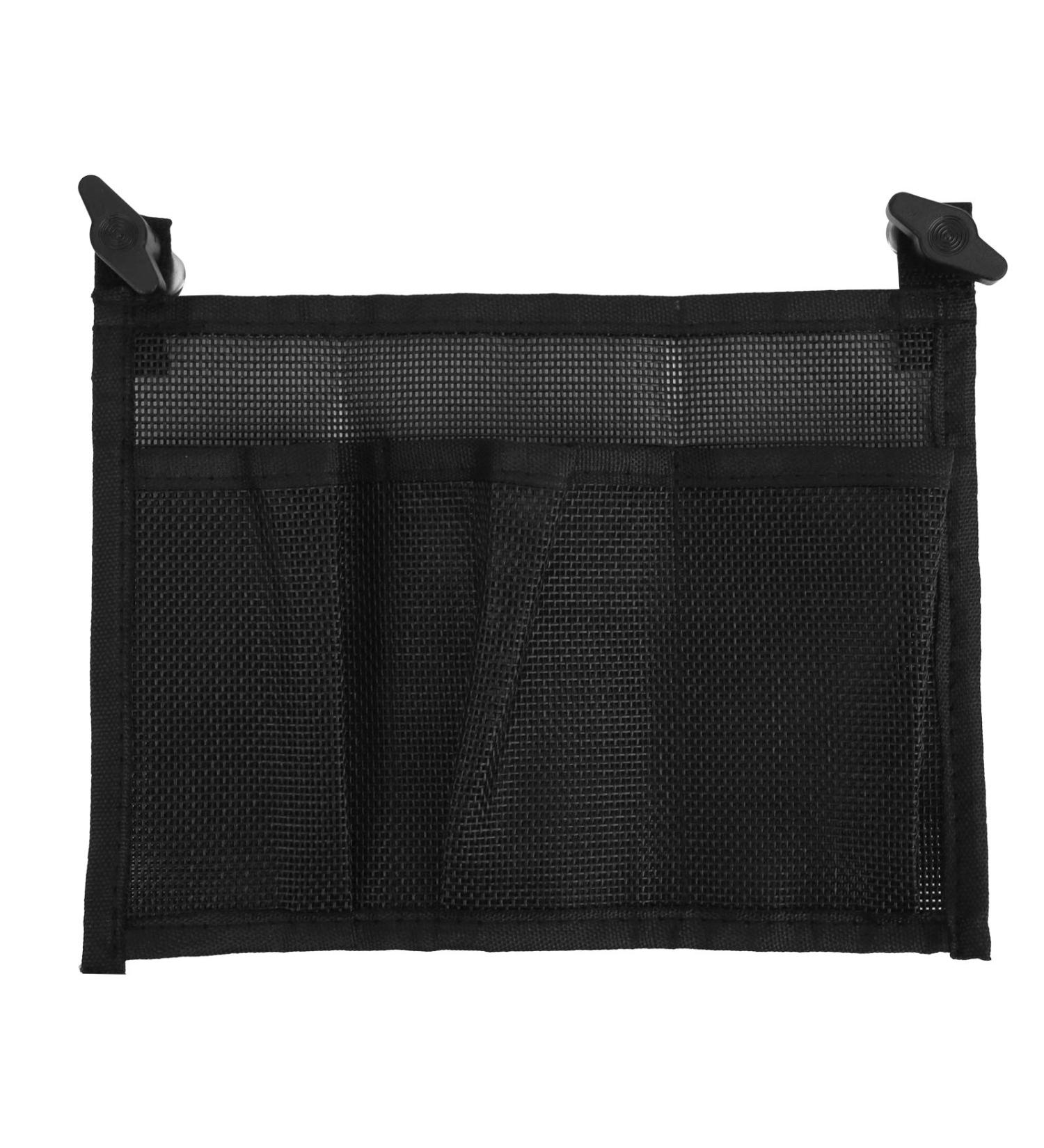 Alomejor Durable Black Nylon Storage Mesh Bag for Marine Boat, Canoe, Kayak - Organizer Pouch - Buy Online on GoSupps.com