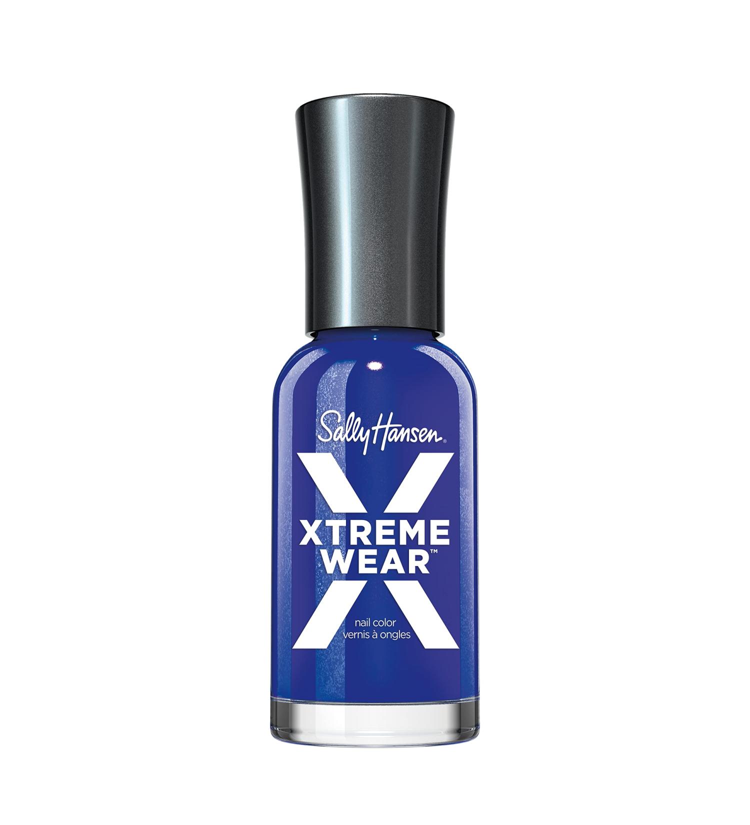 Buy Sally Hansen Xtreme Wear Nail Polish - Streak-Free Shiny Finish Long-Lasting Pacific Blue 0.4 fl oz | International Shipping Available - Buy Online on GoSupps.com