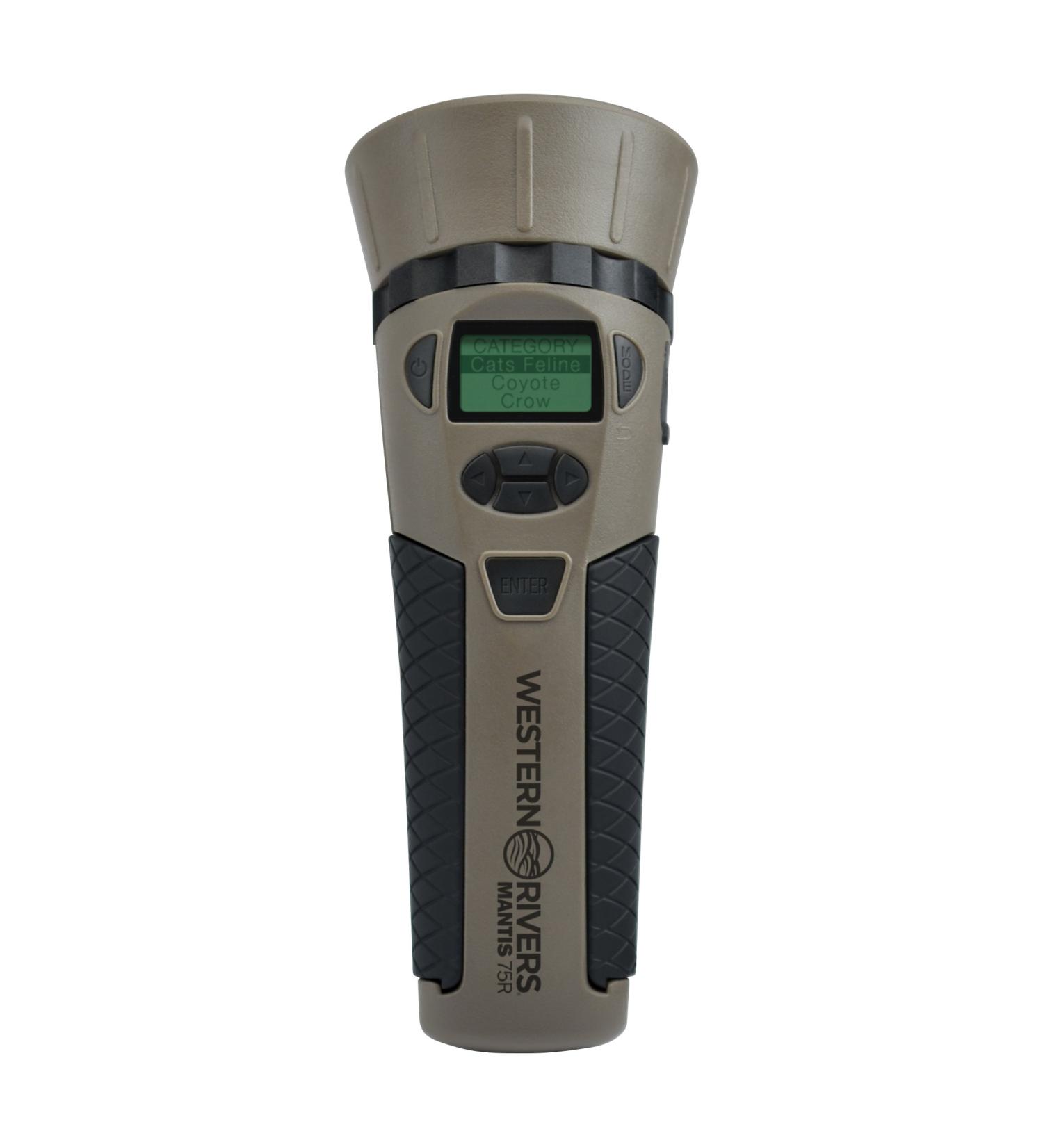 Western Rivers Mantis 75 Handheld Electronic Game Call - Predator Hunting Remote Control - Buy Online on GoSupps.com
