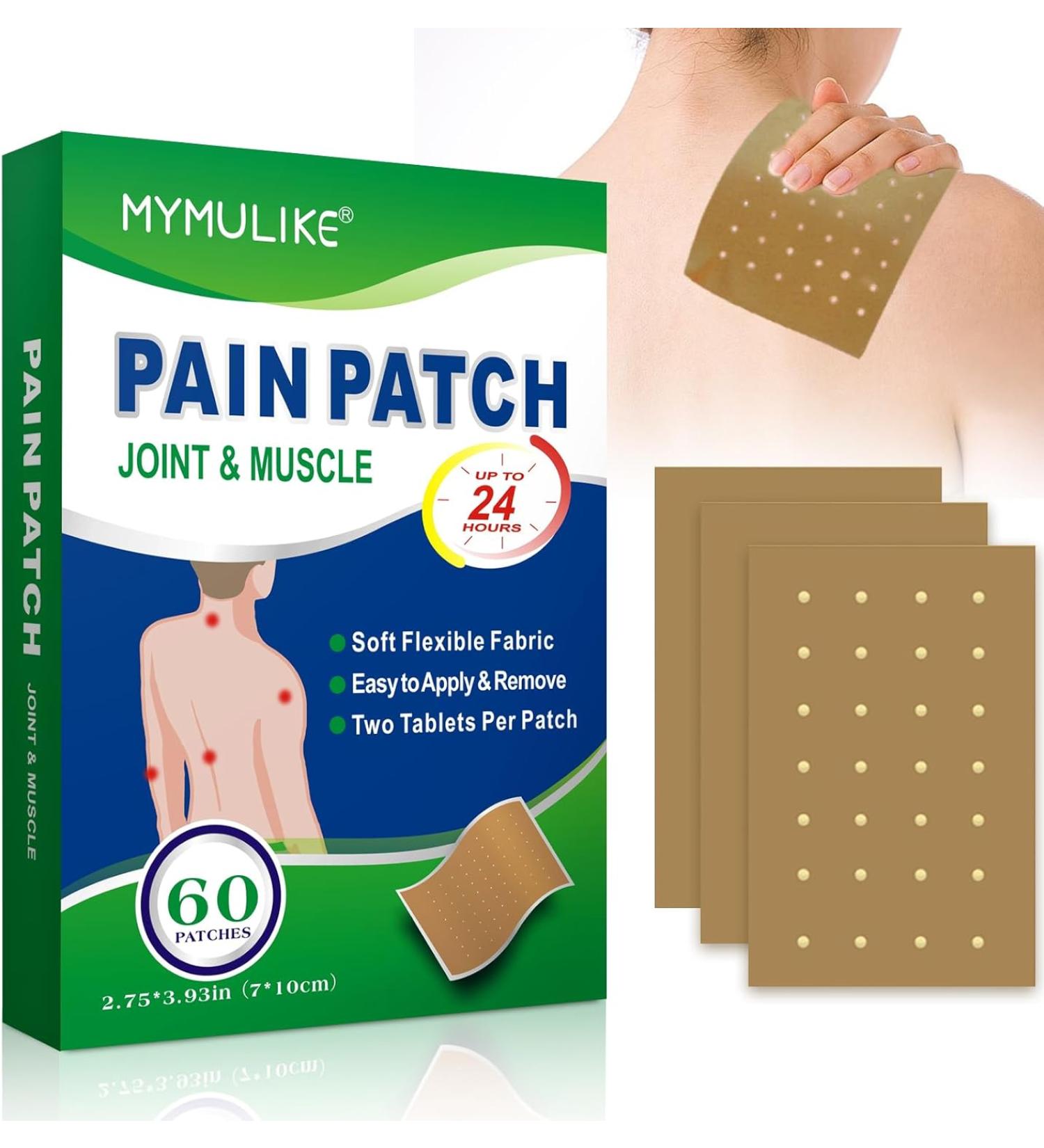 MYMULIKE Heat Patches Herbal Plaster Maximum Strength Joint Patches - 60 Count - Buy Online on GoSupps.com