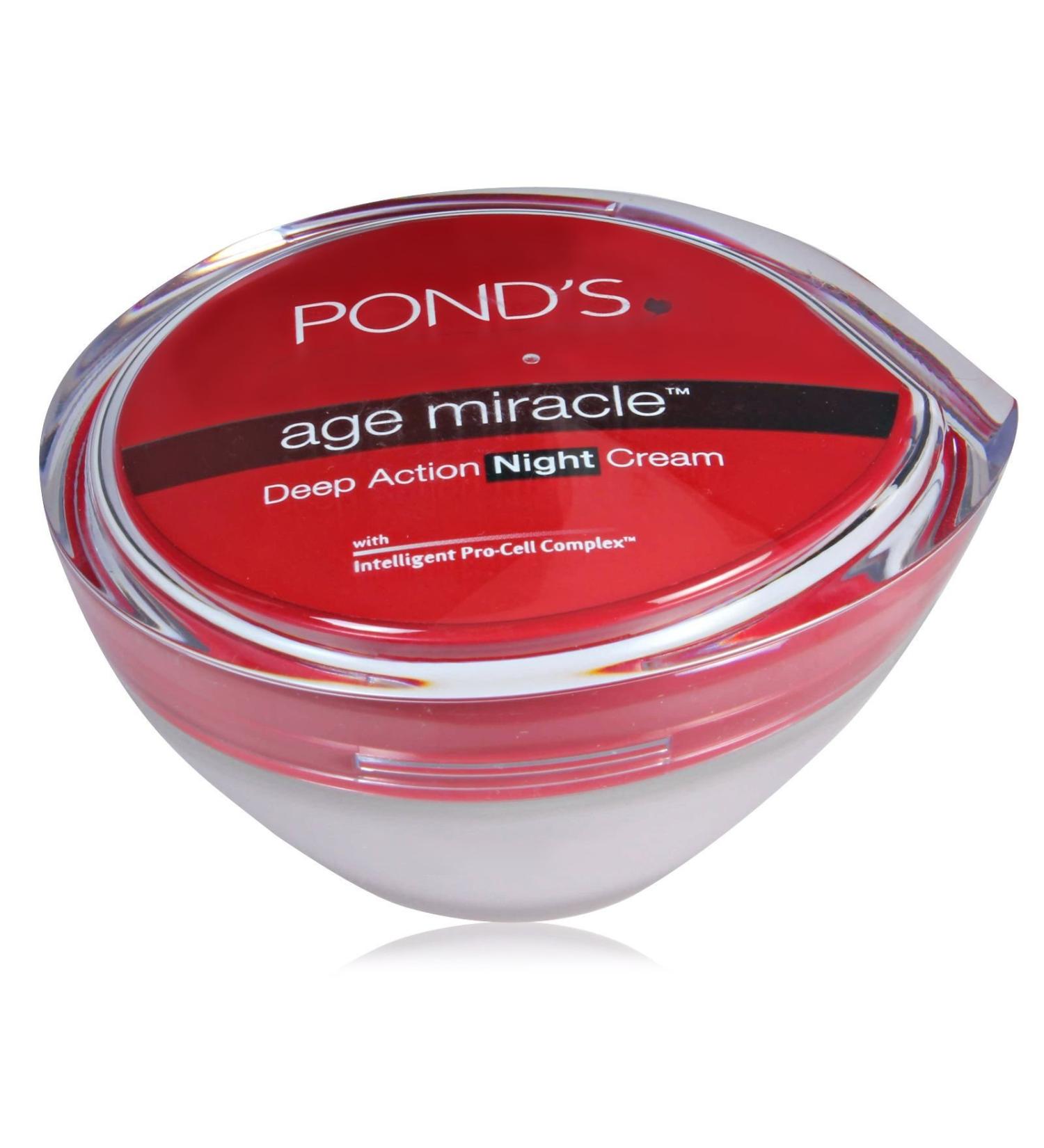 Pond's Beauty Products Gold Radiance Age Miracle Flawless (age Miracle Deep Action Night Cream) 50gm