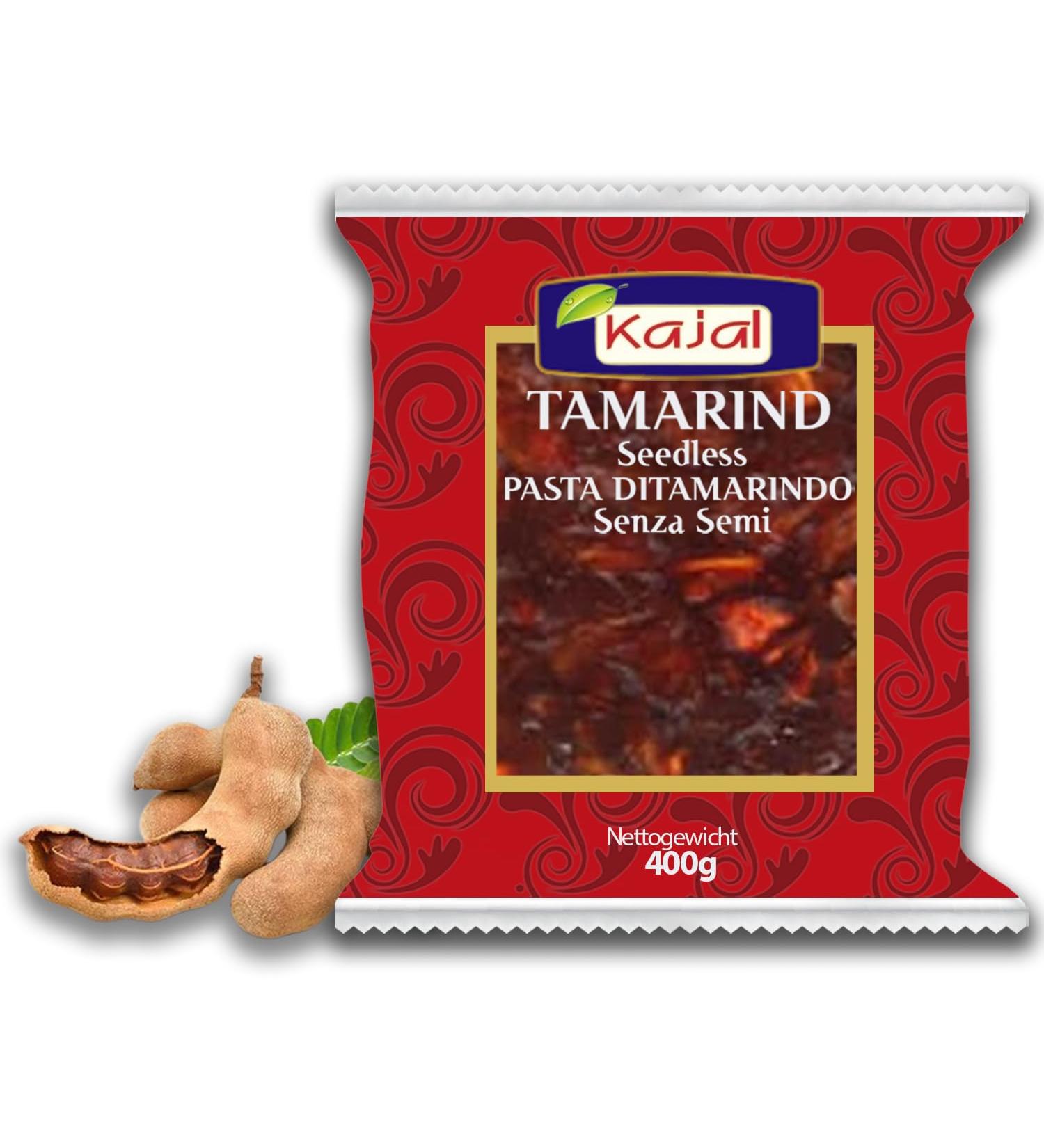 Kajal - P te de tamarine go t authentique pour l'excellence culinaire id ale pour la cuisine et les sauces chutneys 400 g. - Buy Online on GoSupps.com