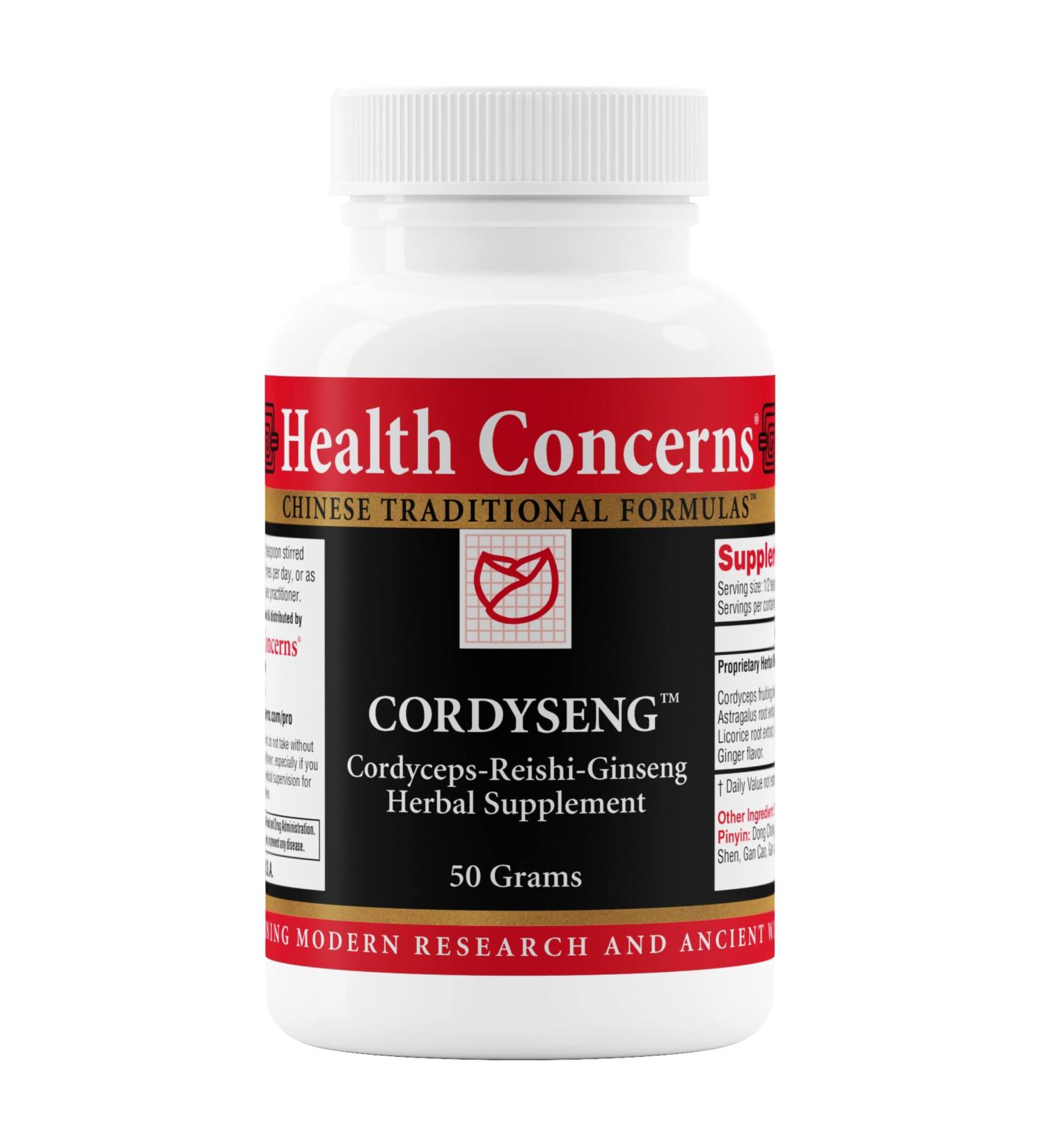 Health Concerns CordySeng Powder Immune Defense & Respiratory Health Adaptogenic Lung Support Cordyceps Reishi Astragalus Ginseng Herbal Supplement Digestive Tonic 50 Gram Powder 1.76 Ounce (Pack of 1) - Buy Online on GoSupps.com