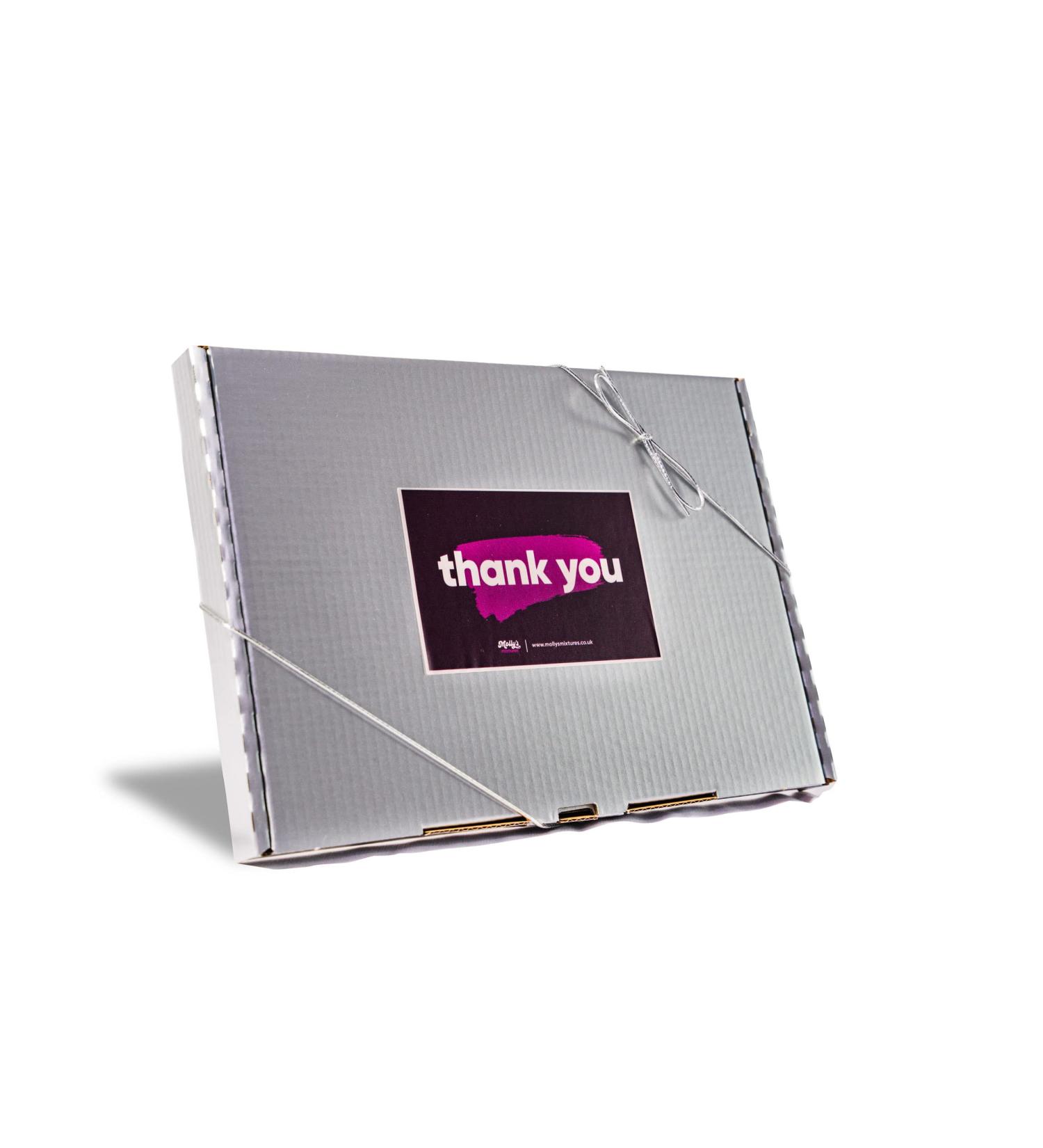 Thank You - Retro Sweets Silver Gift Box - 18 Varieties of Candy - Fits throu... - Buy Online on GoSupps.com