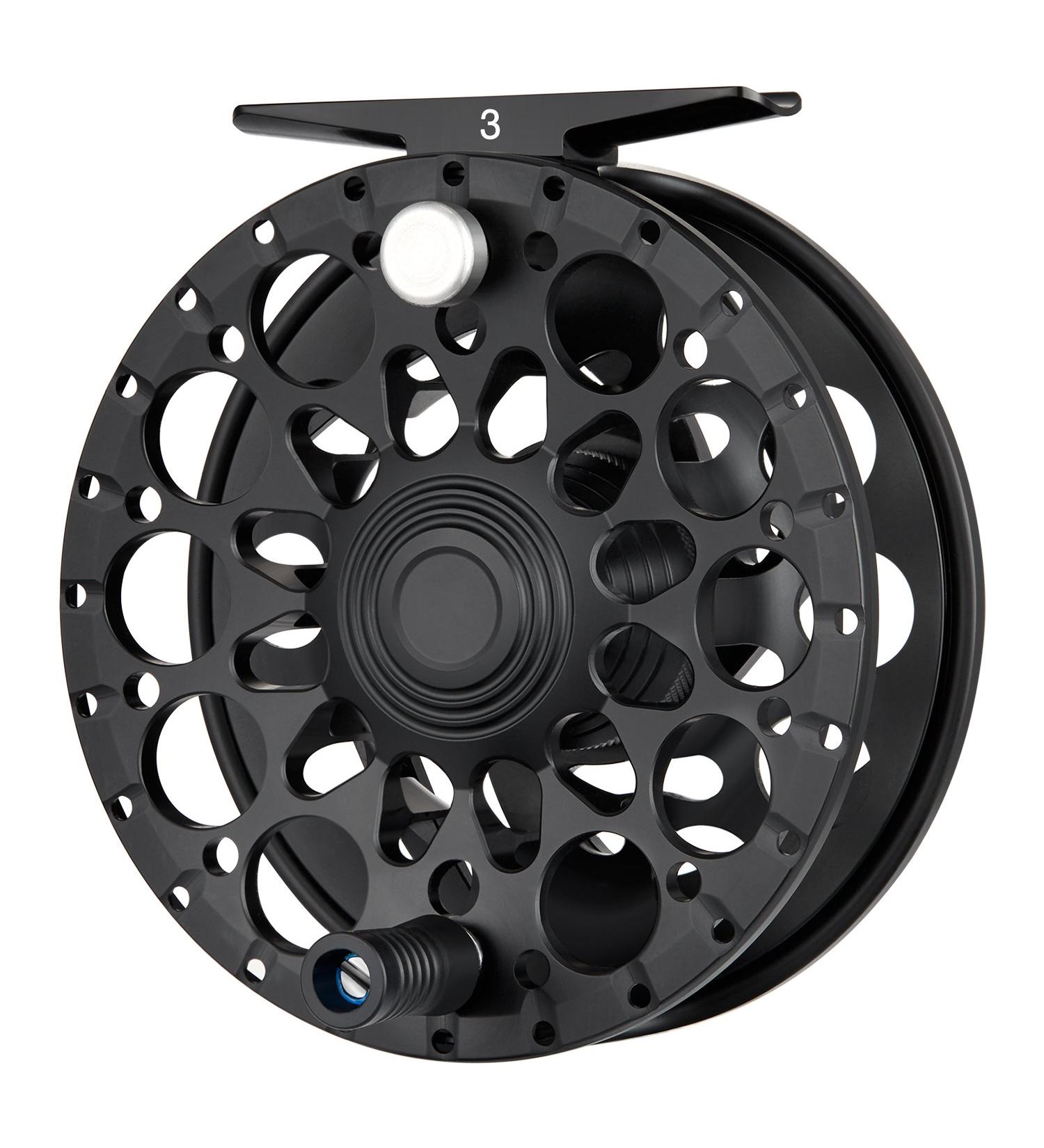 Piscifun Crest Fly Fishing Reel Large Arbor Fully Sealed Drag Saltwater CNC-machined Aluminum Alloy Fly Reel 5/6  7/8  9/10 (Green Black) Black Crest-3(7/8wt) - Buy Online on GoSupps.com
