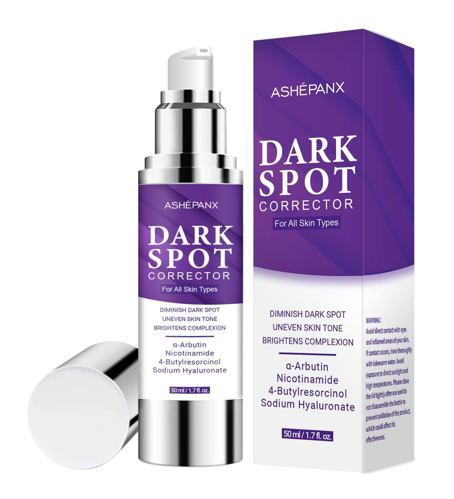 ASHEPANX Dark Spot Remover Cream for Face and Body - Melasma & Hyperpigmentation Treatment | Brightening & Moisturizing Formula | Age Spot & Sun Spot Corrector - Instant Results - Buy Online on GoSupps.com
