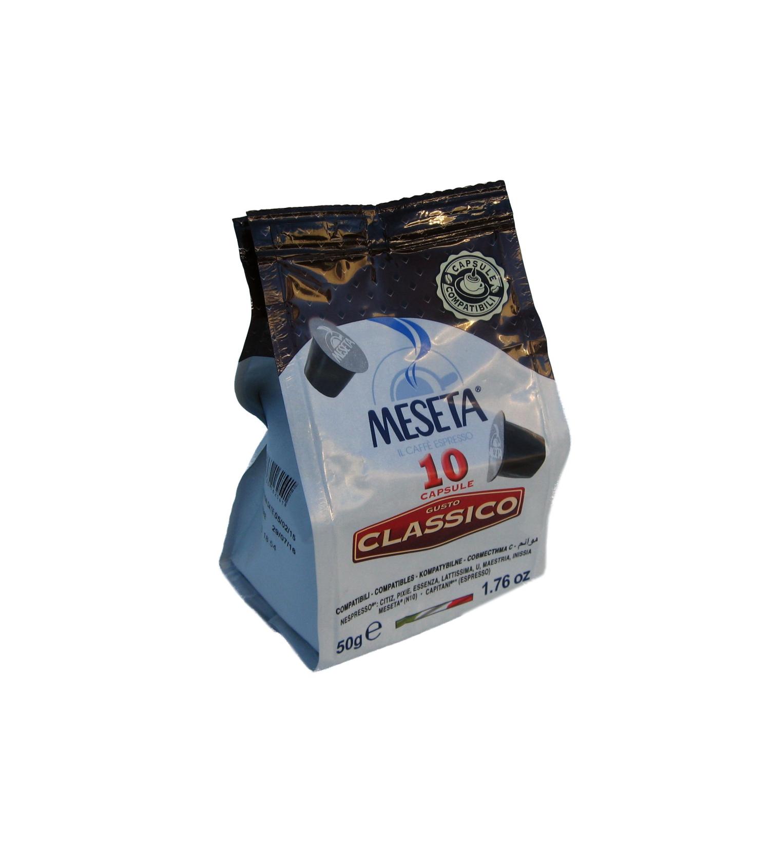 Nespresso Compatible 40 Classico Meseta Capsules This is The Blend for Those Who Love Italian Espresso. (15 40) 15.0 ounces 40 - Buy Online on GoSupps.com