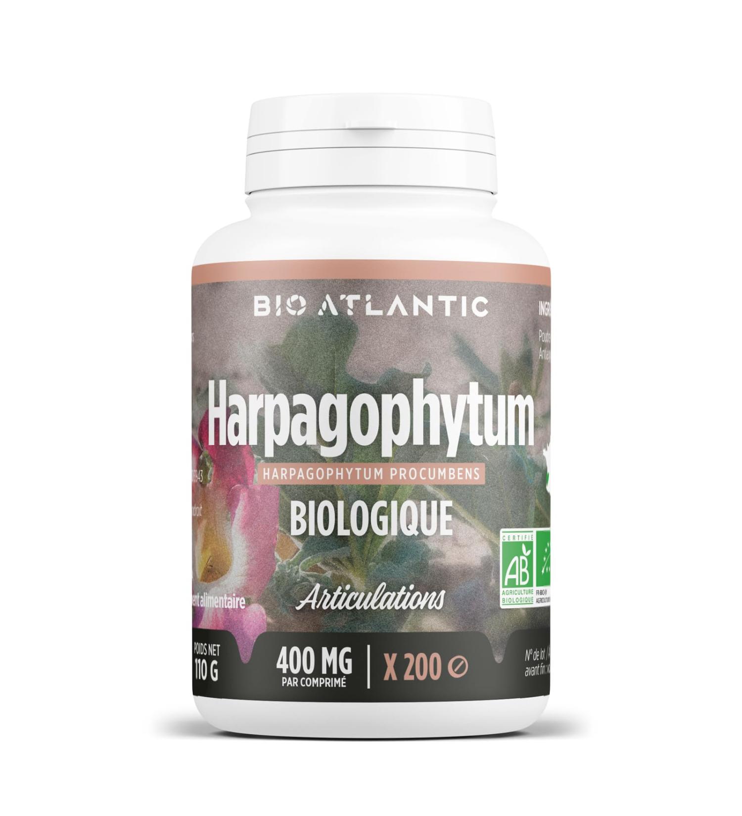 Harpagophytum Bio - 200 tablets dosed 400 mg - Buy Online on GoSupps.com